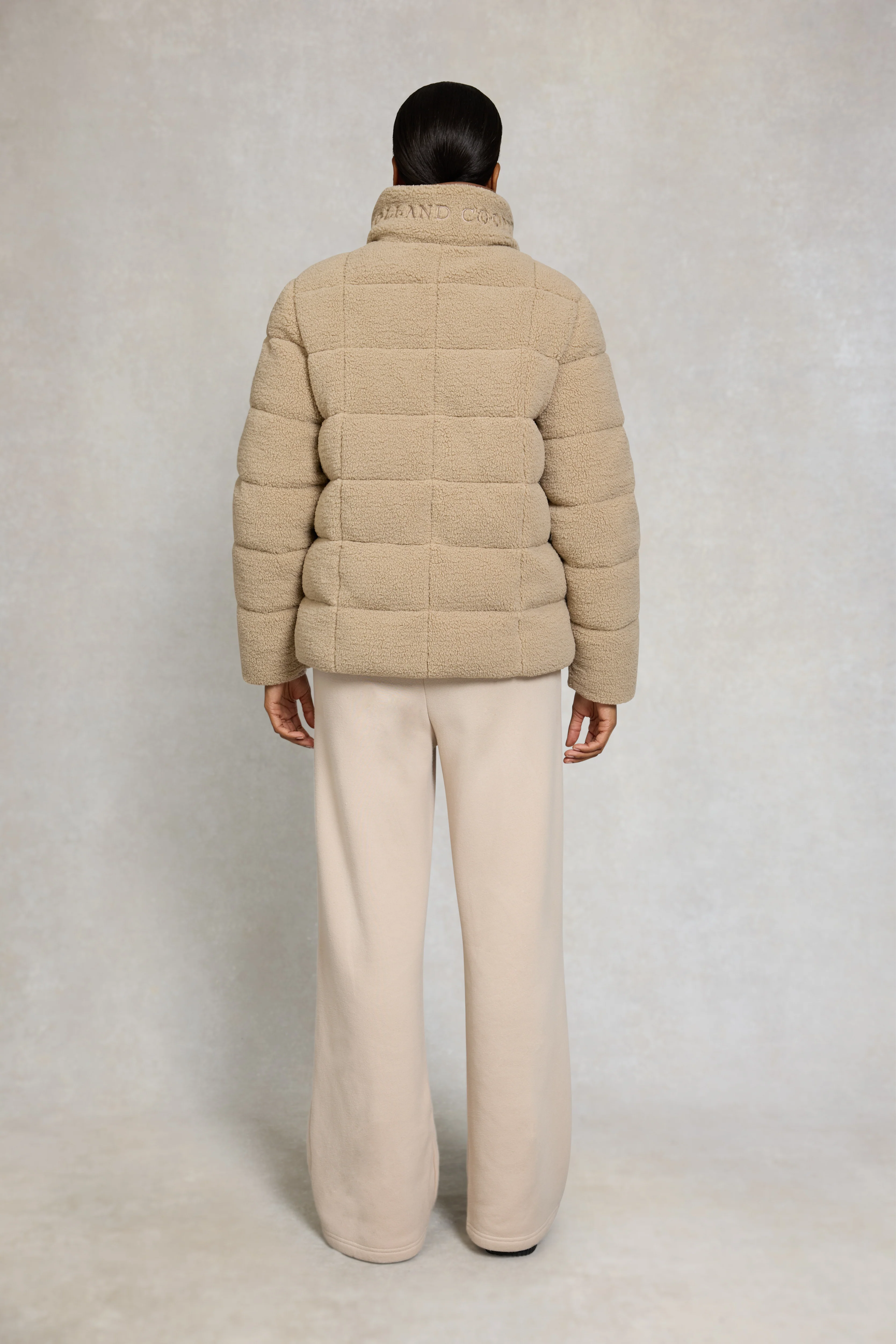 Crawford Padded Jacket (Natural Borg) - Image 6