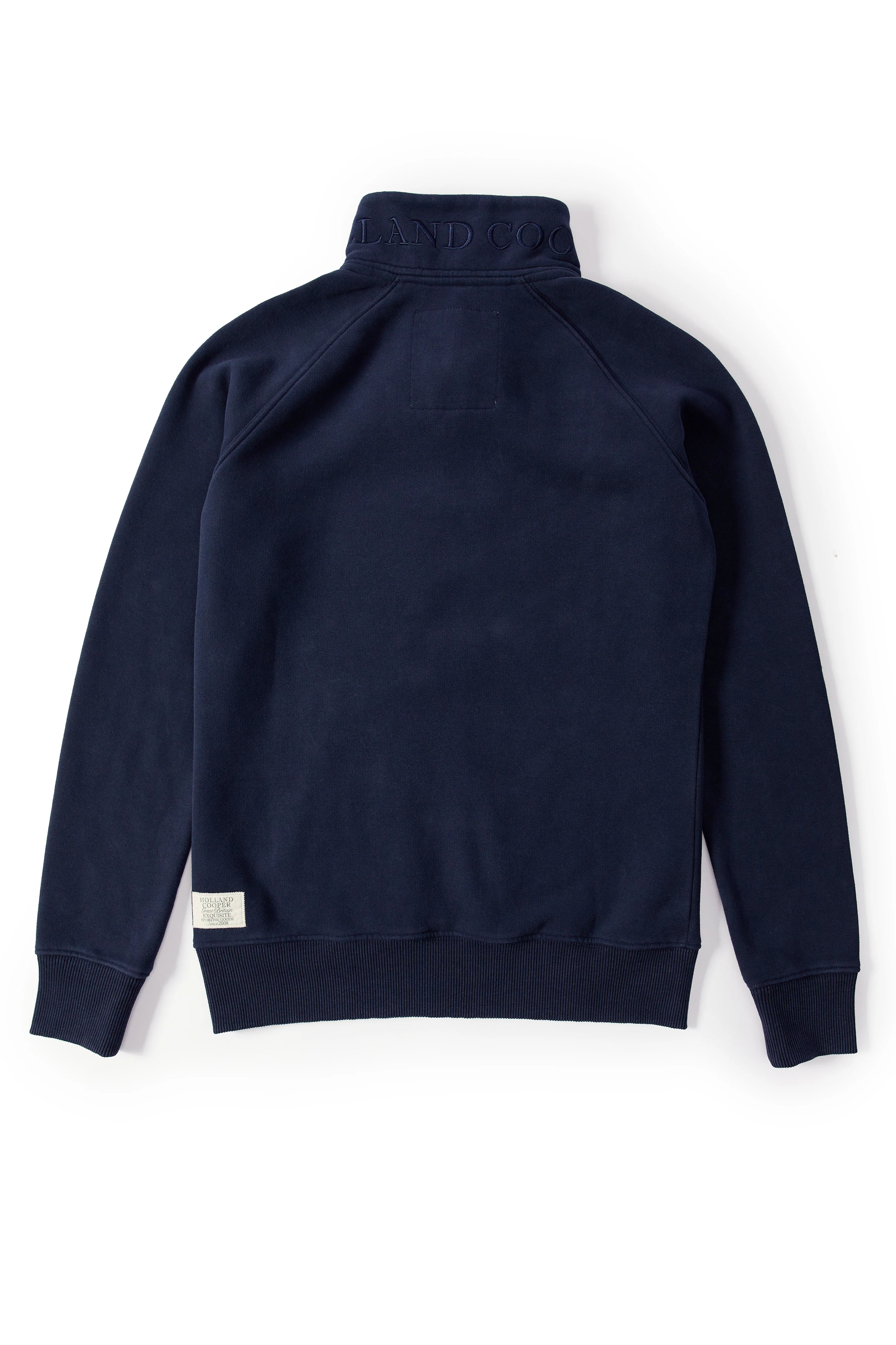 Crest Zip Henley (Ink Navy) - Image 6