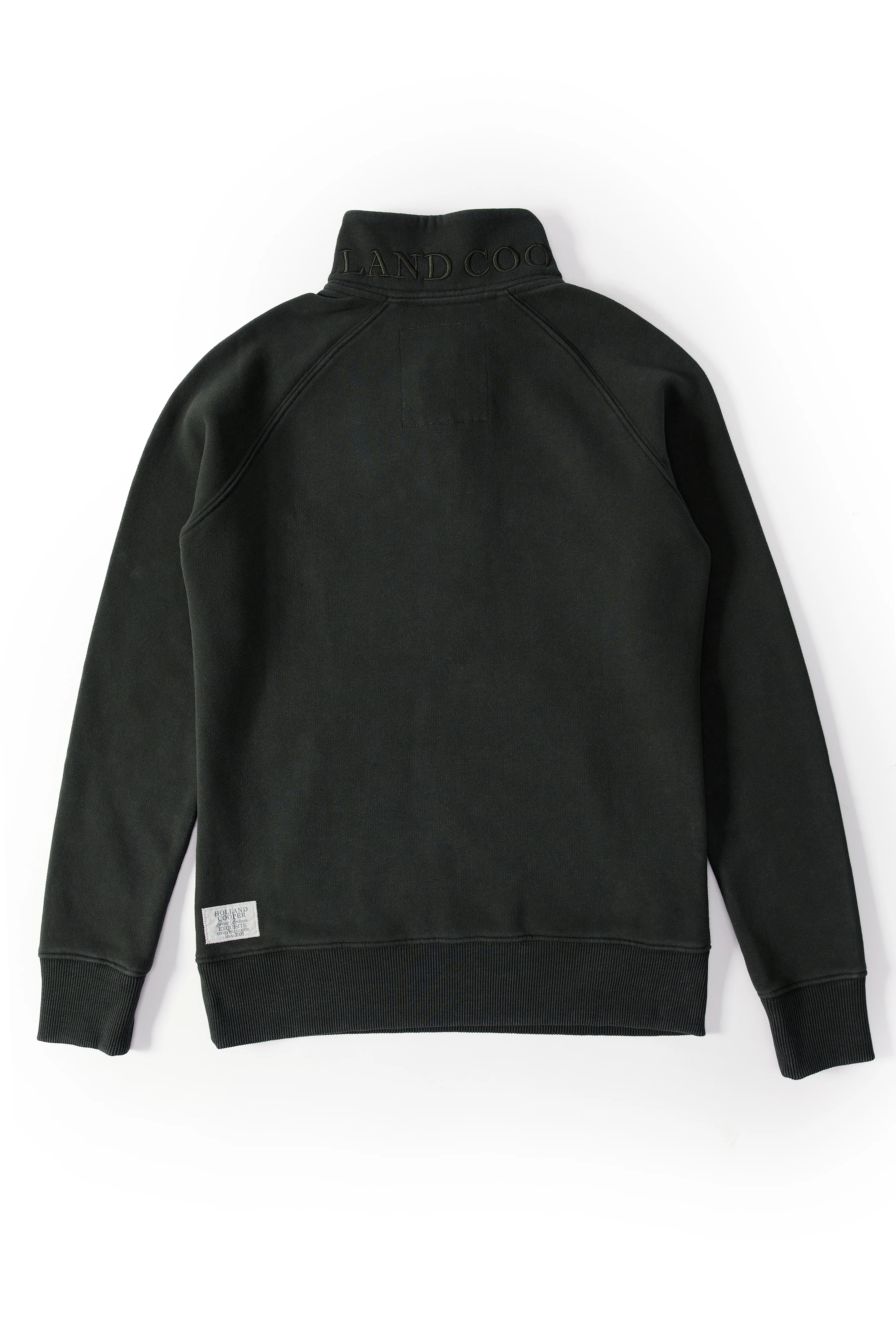 Crest Zip Henley (Racing Green) - Image 7