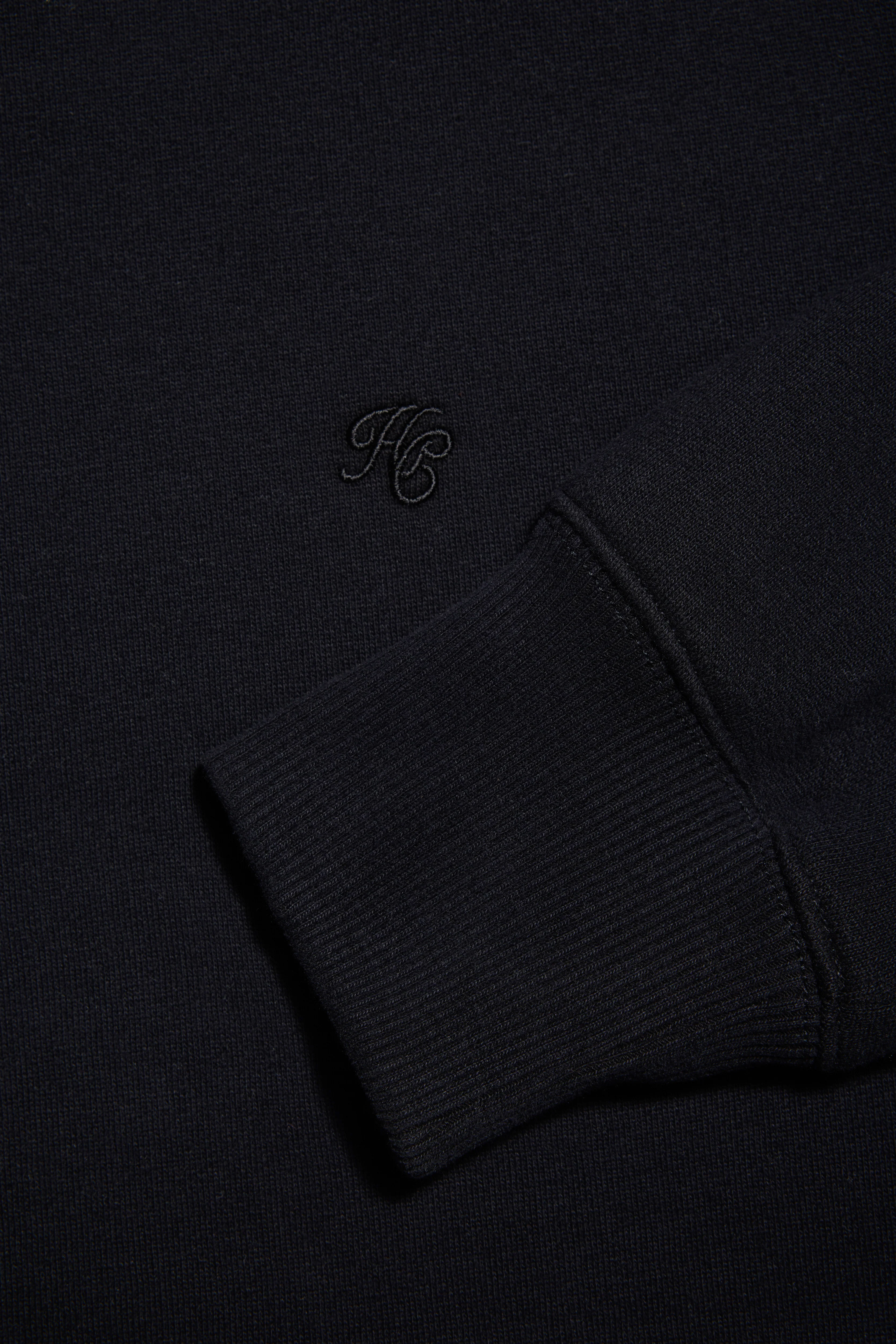 Men's Crew Neck Sweat (Black) - Image 7