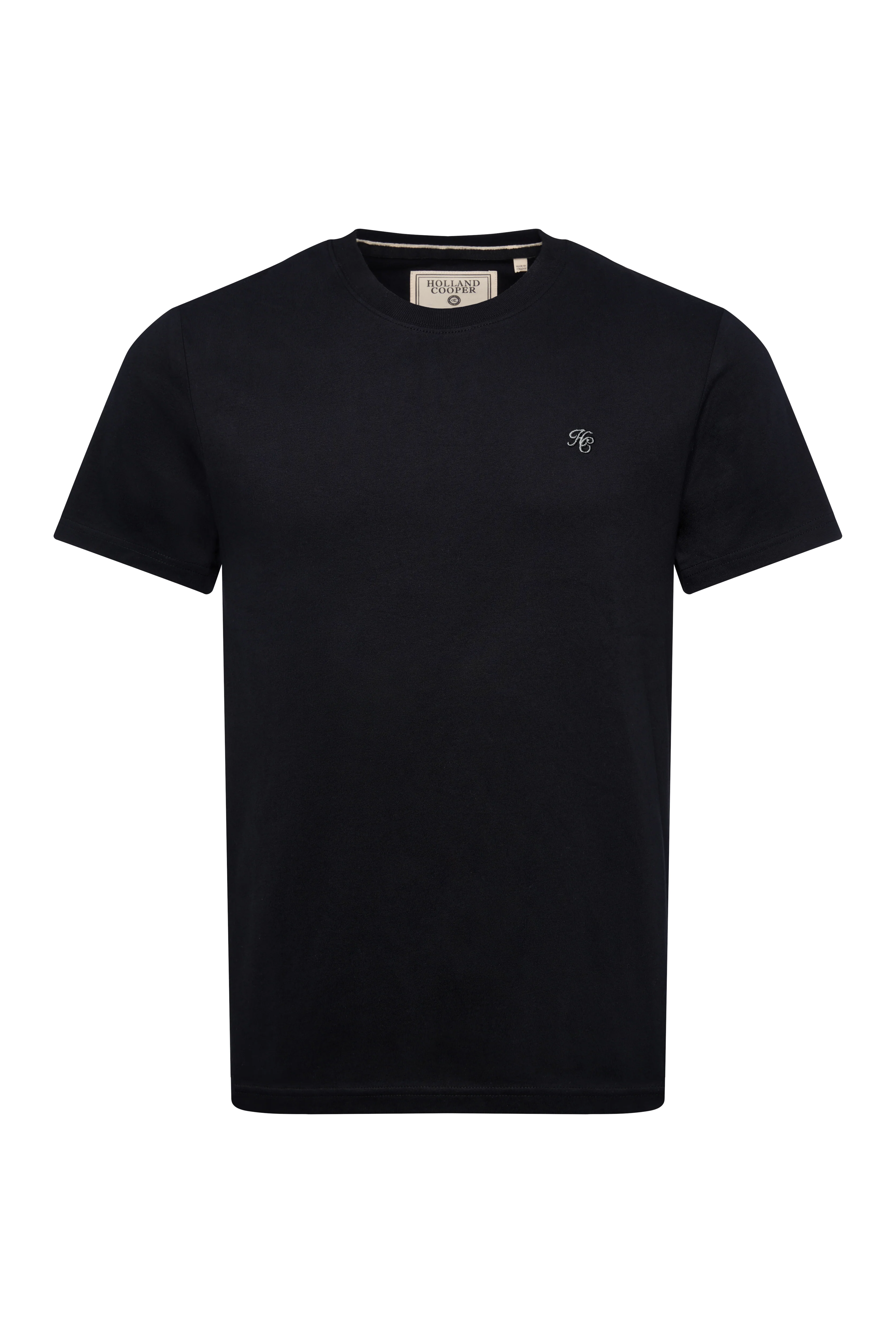 Men's Crew Neck T-Shirt (Black) - Image 4