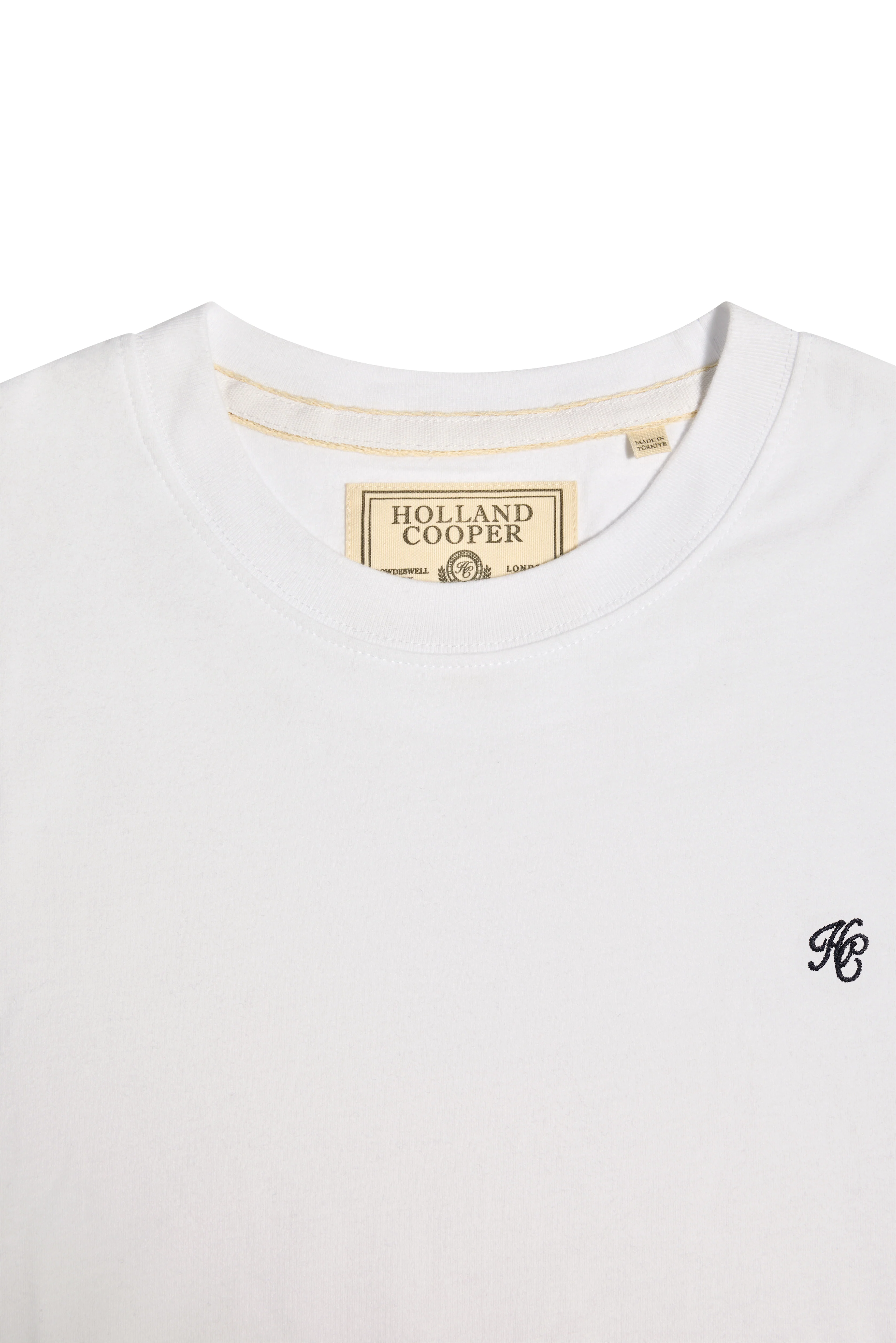 Men's Crew Neck T-Shirt (White) - Image 6