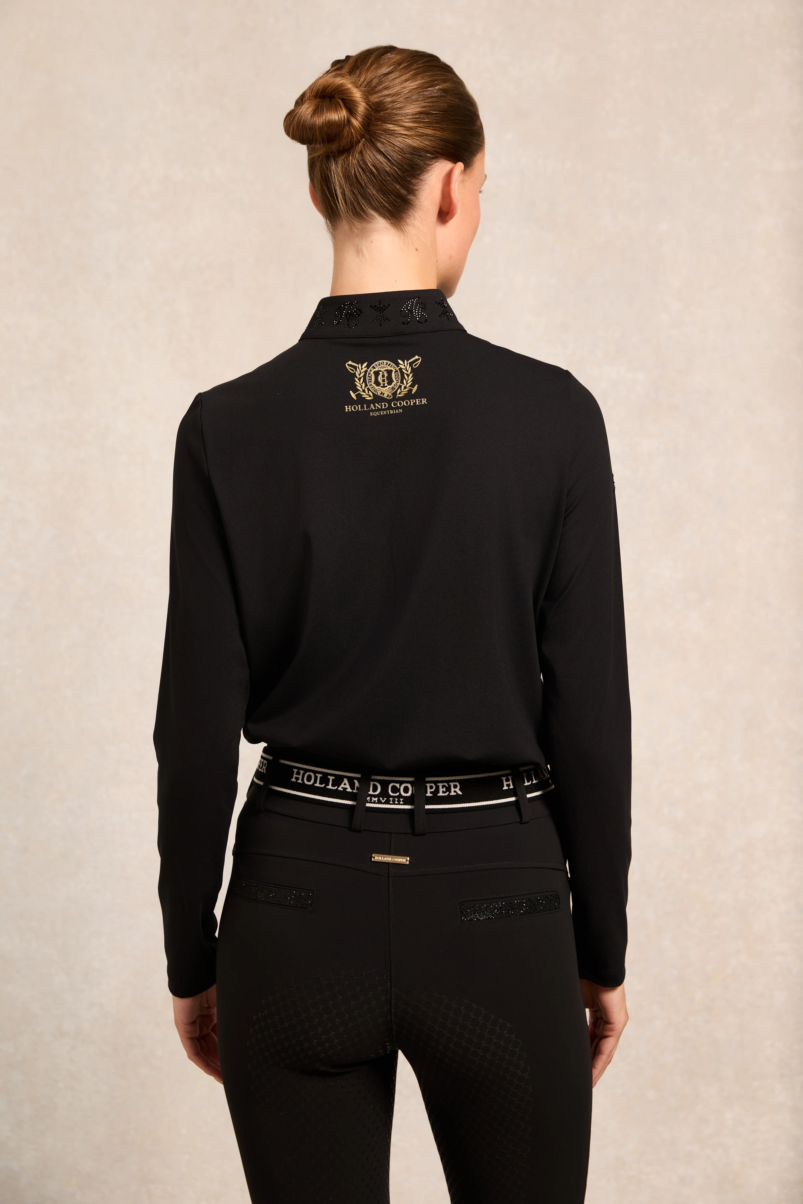 Crystal Long Sleeve Base Layer (Black) - Image 5