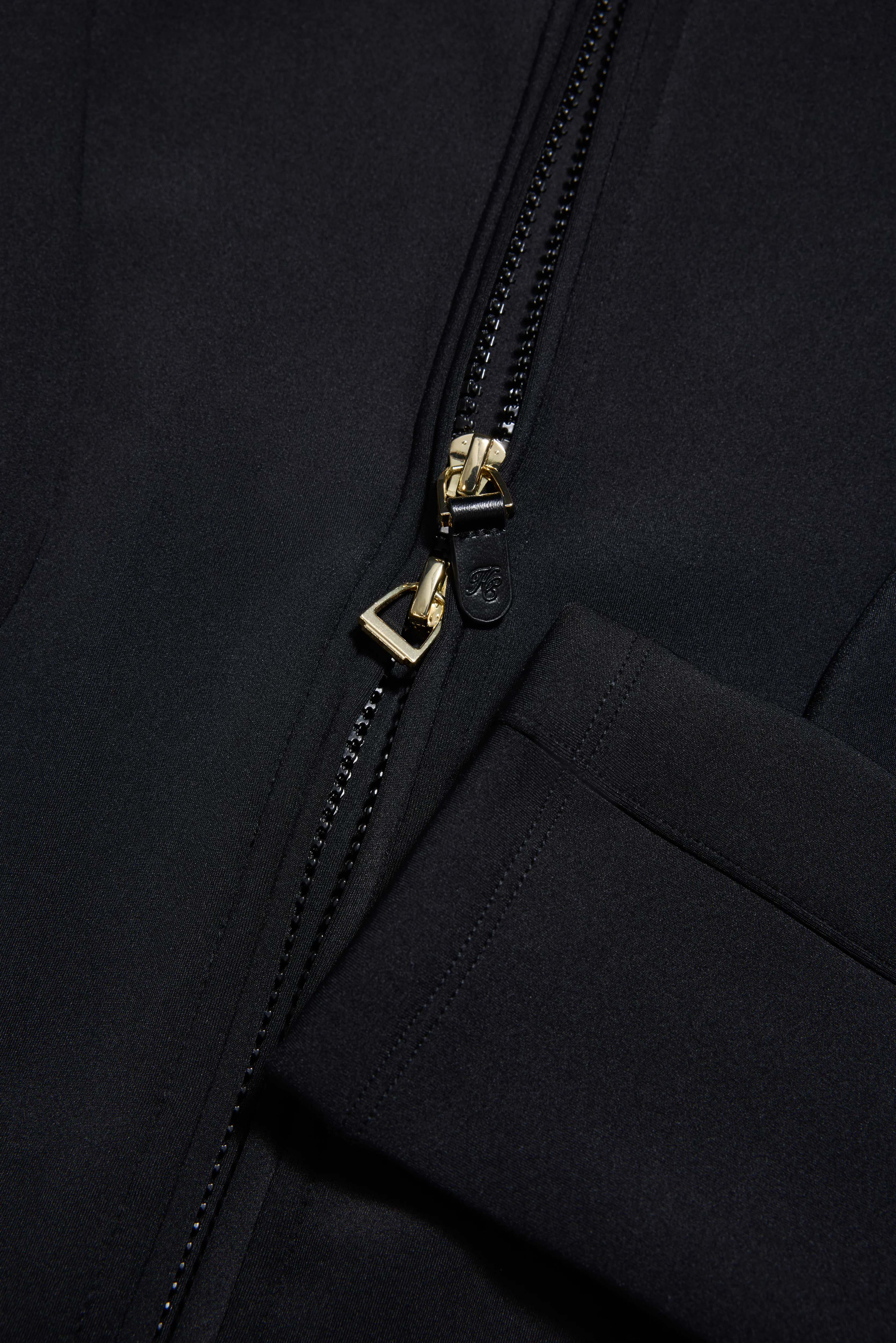 Crystal Zip Jacket (Black) - Image 9