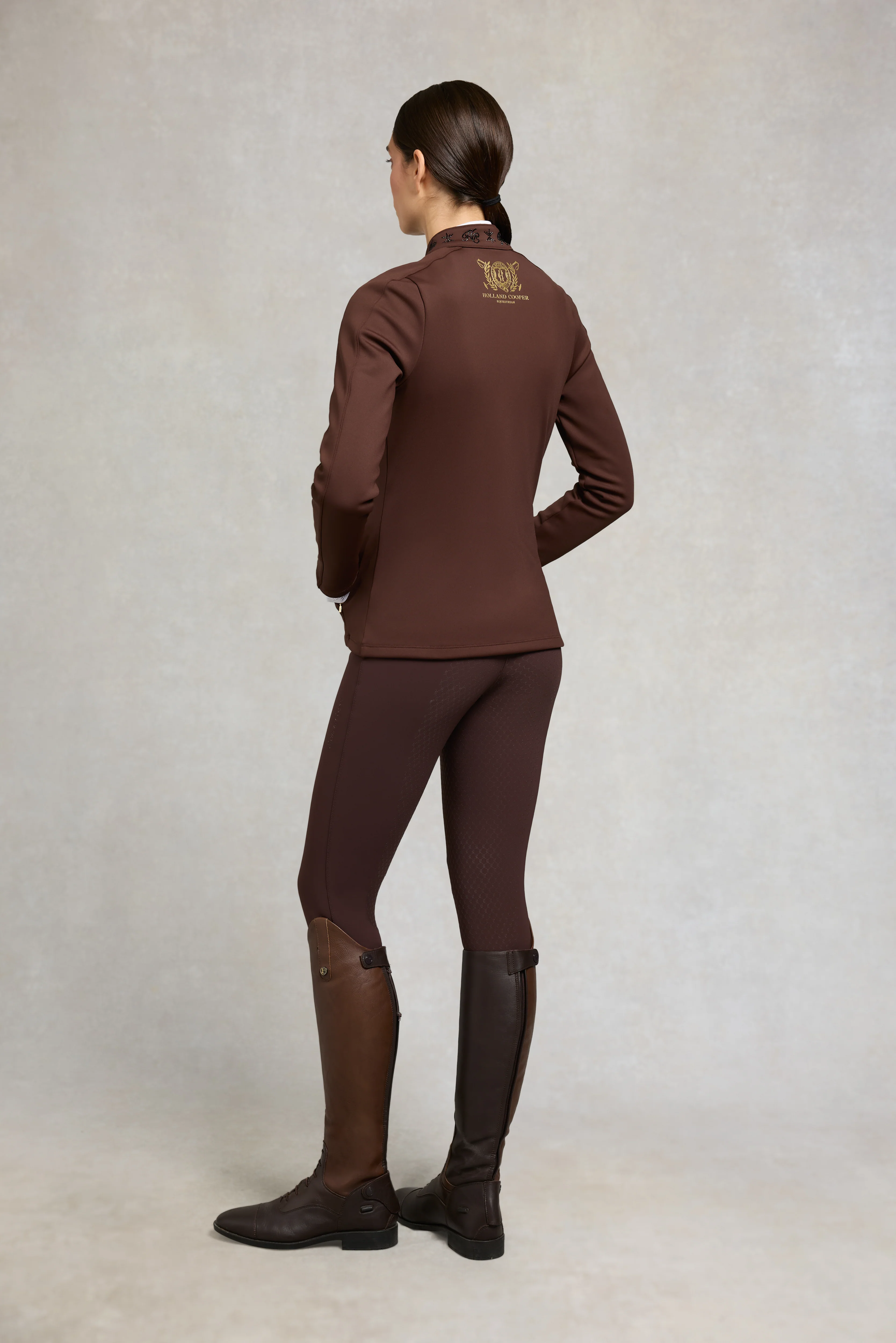 Crystal Zip Jacket (Walnut) - Image 5