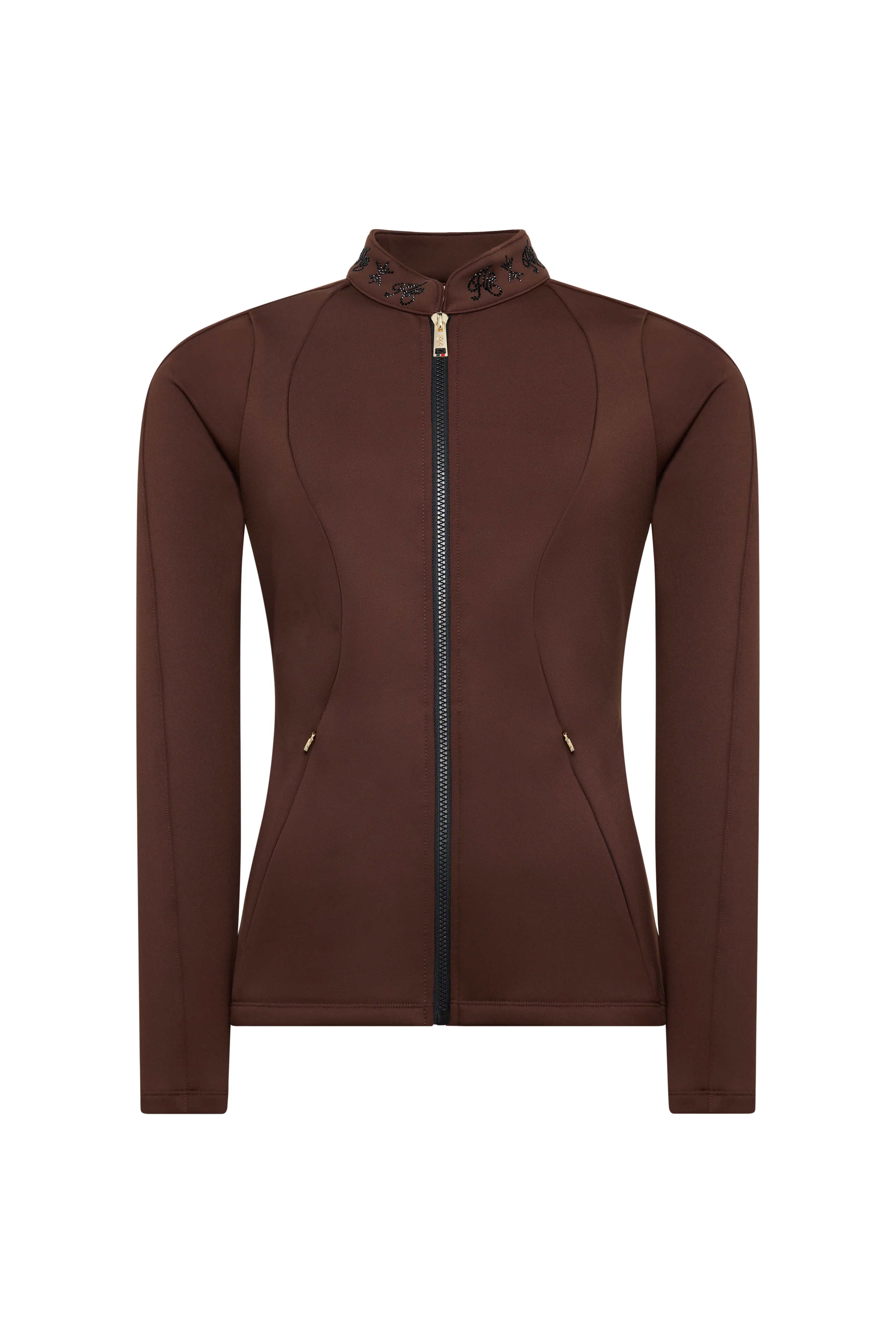 Crystal Zip Jacket (Walnut) - Image 6