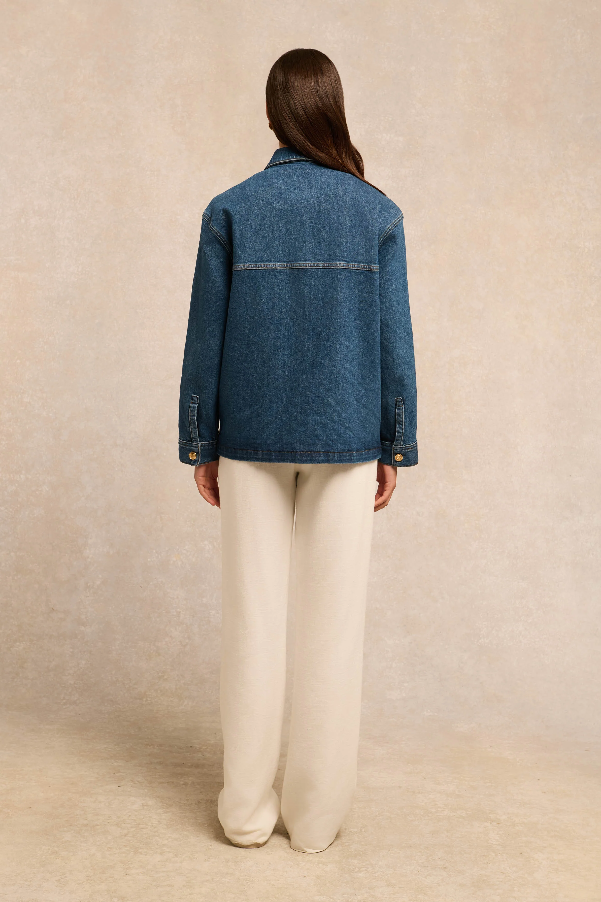 Denim Chore Jacket (Vintage Indigo) - Image 5