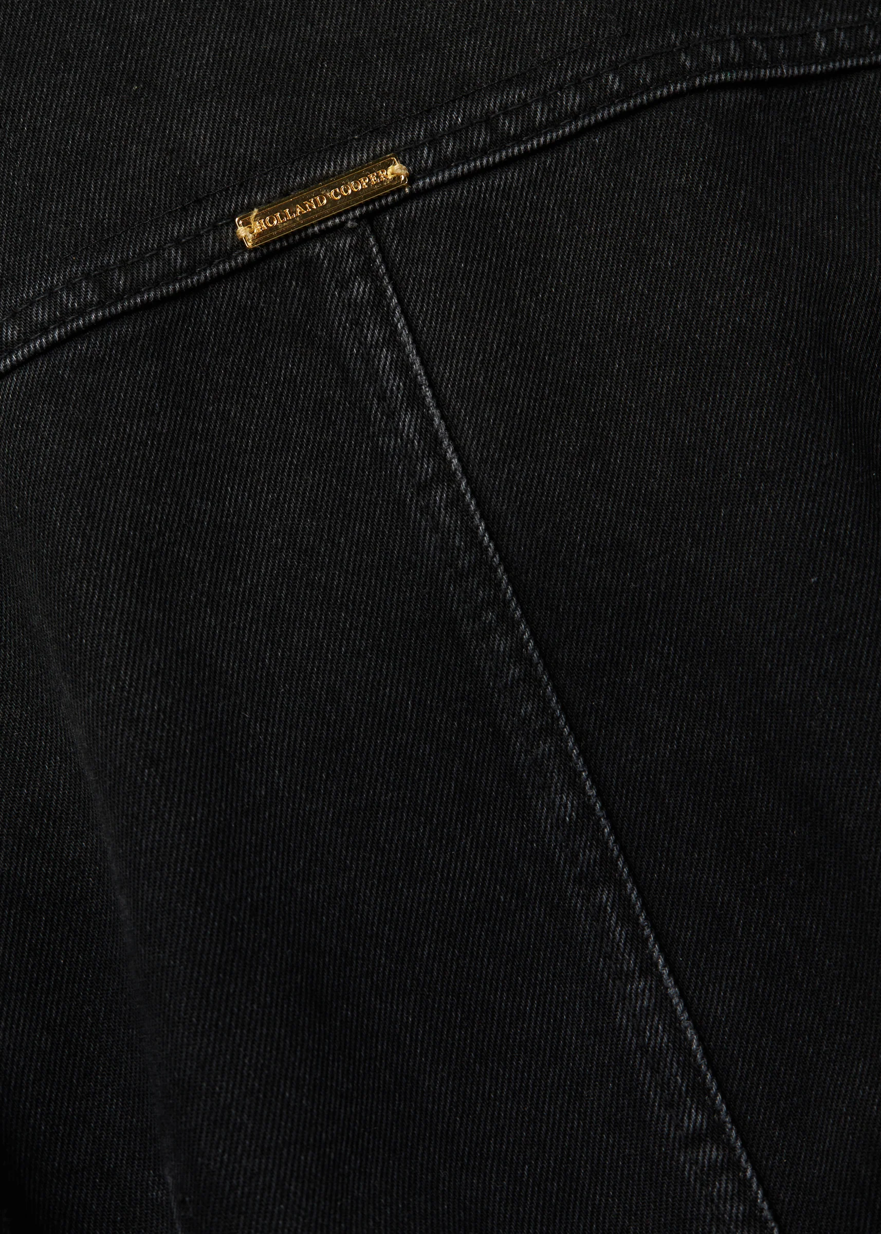 Denim Jumpsuit (Washed Black) - Image 9