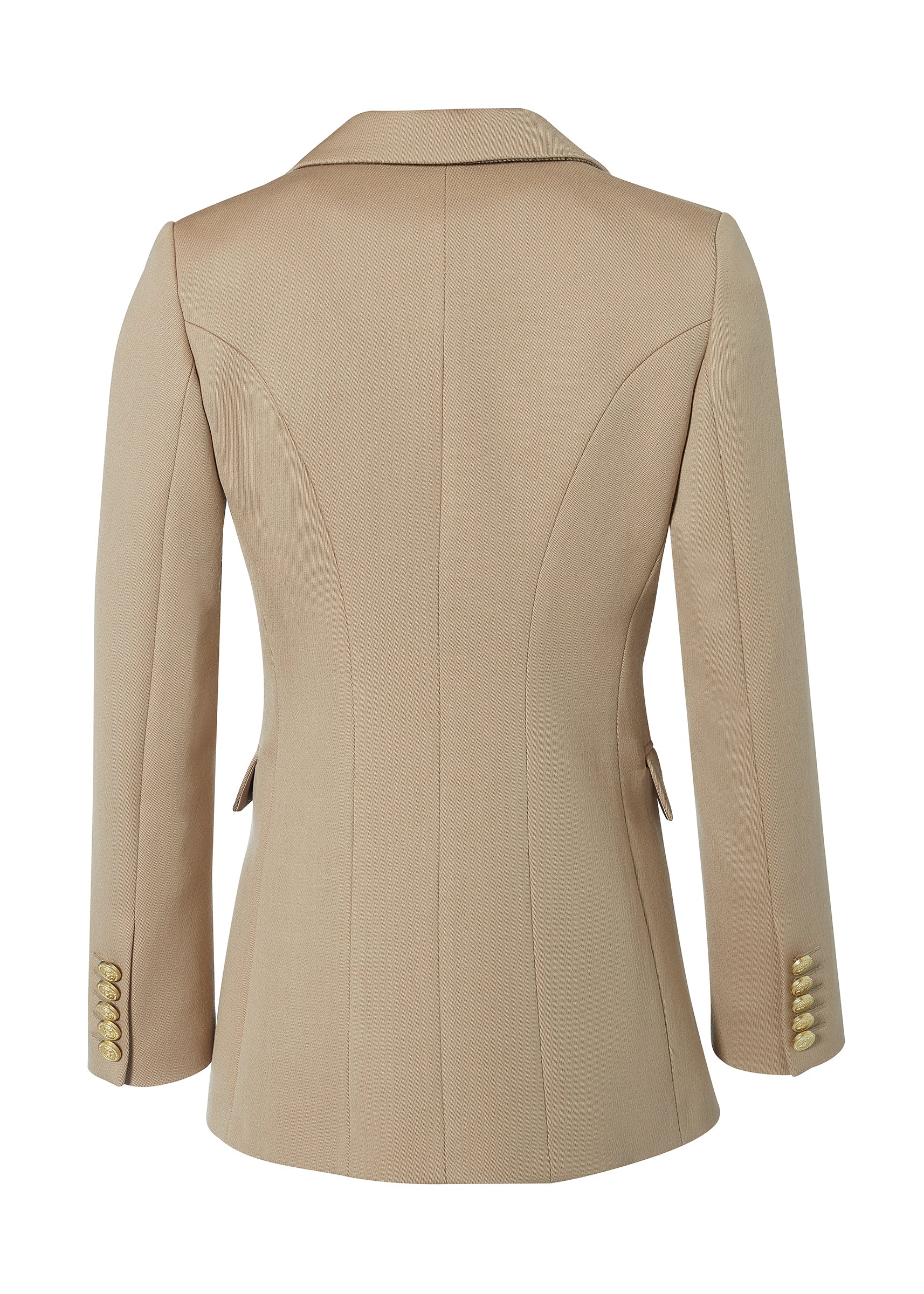 Double Breasted Blazer (Camel Twill) - Image 7