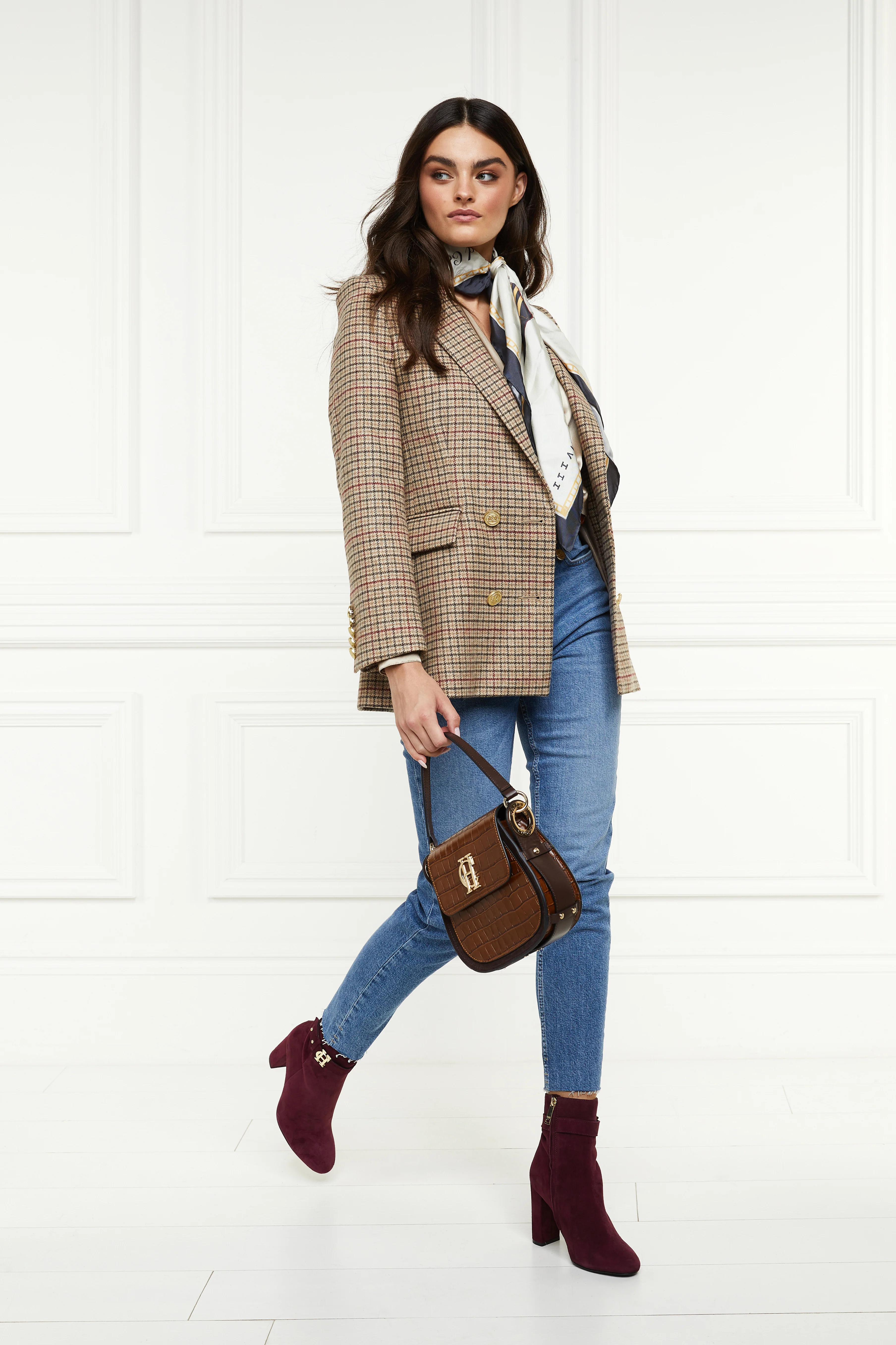 Double Breasted Blazer (Charlton Tweed) - Image 8