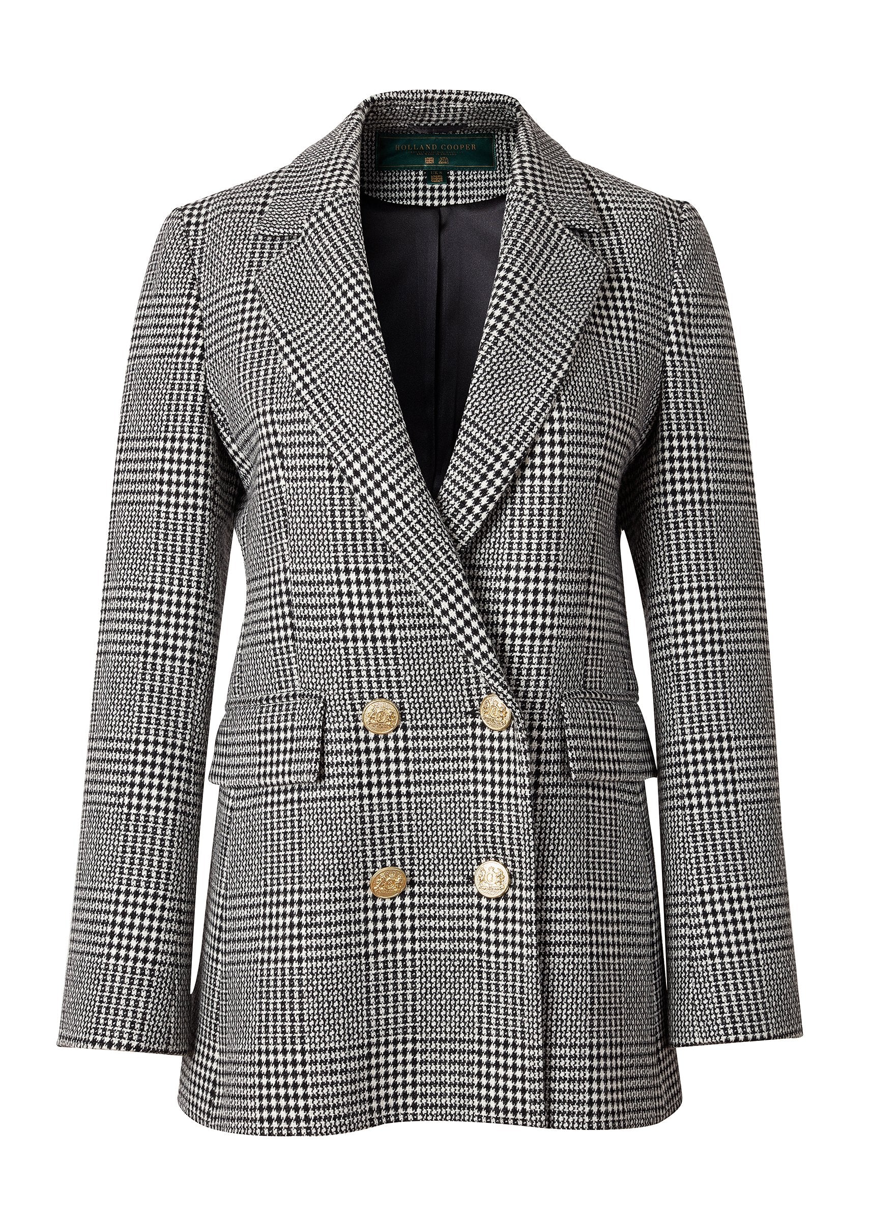 Double Breasted Blazer (Prince of Wales Mono) - Image 4