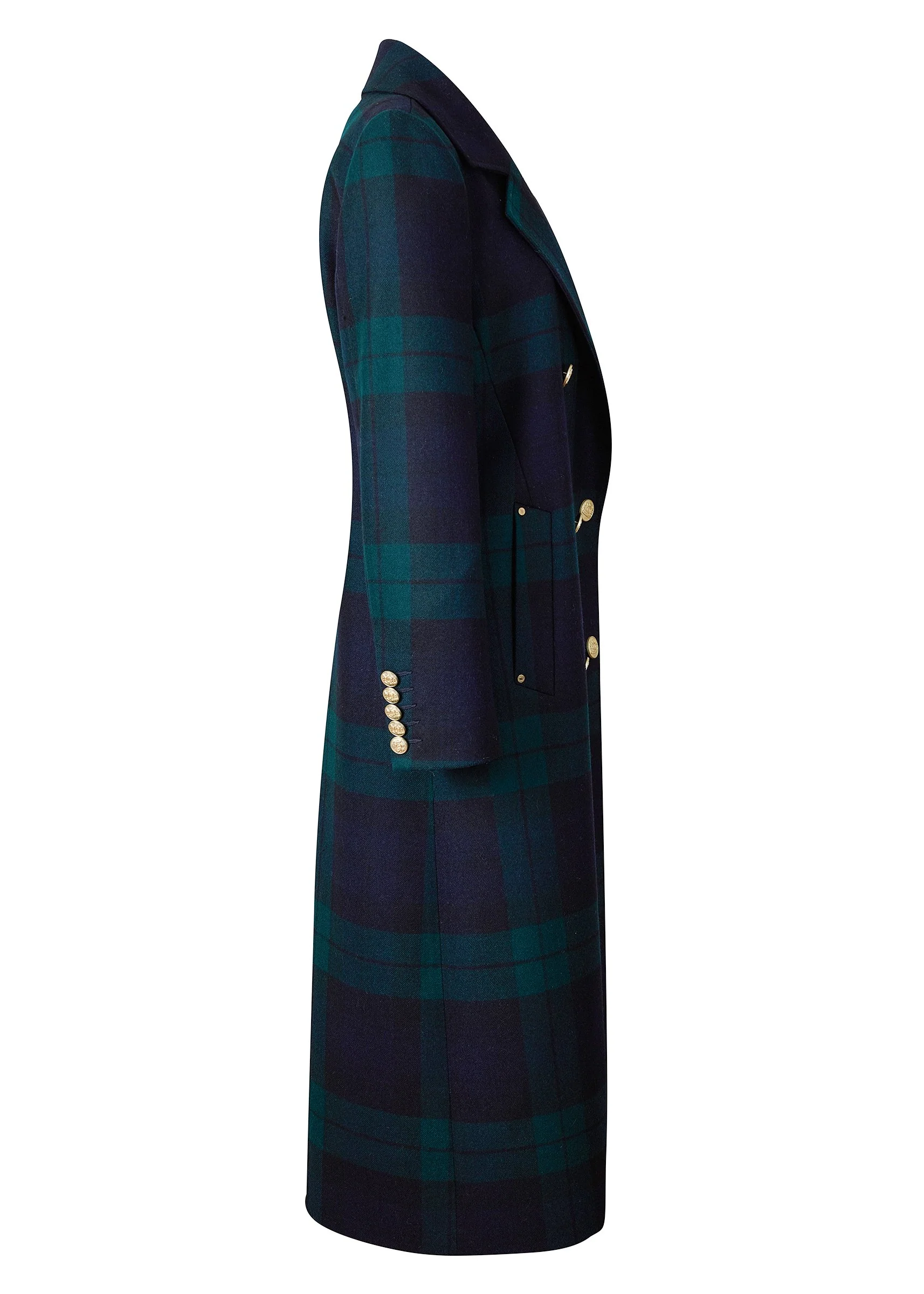 Double Breasted Coat (Blackwatch) - Image 7
