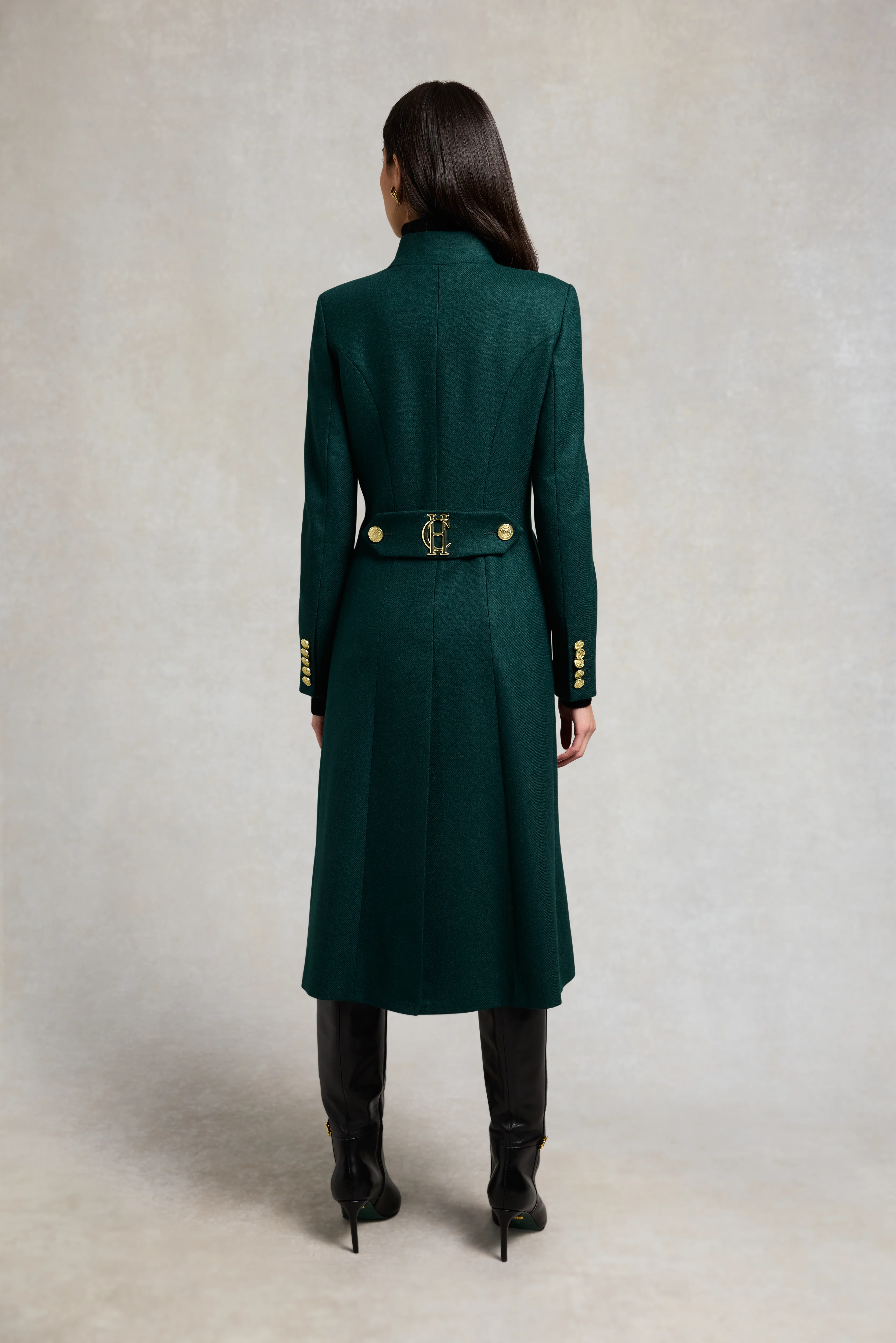 Dowdeswell Coat (Emerald) - Image 4