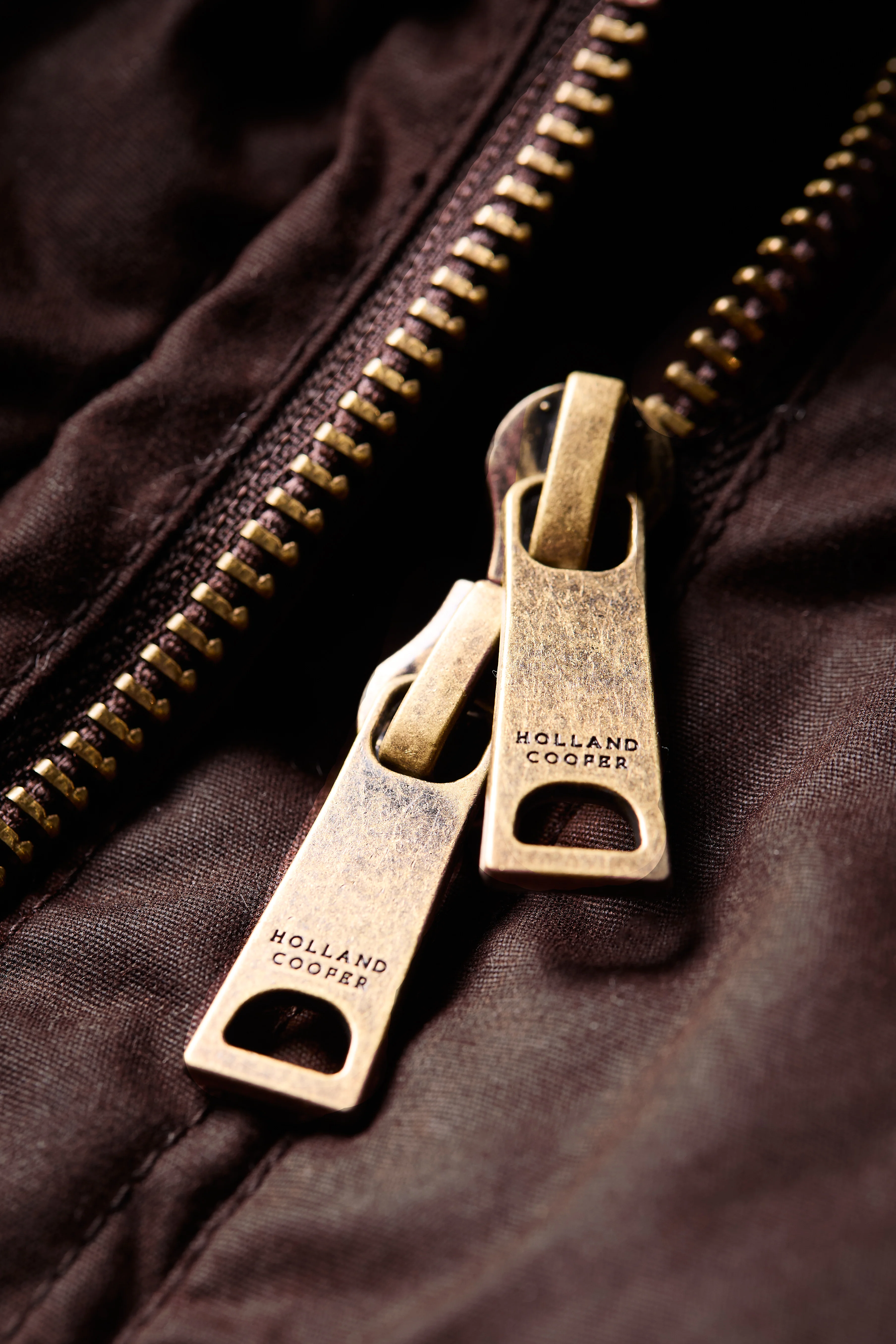 Durham Wax Jacket (Chocolate) - Image 9