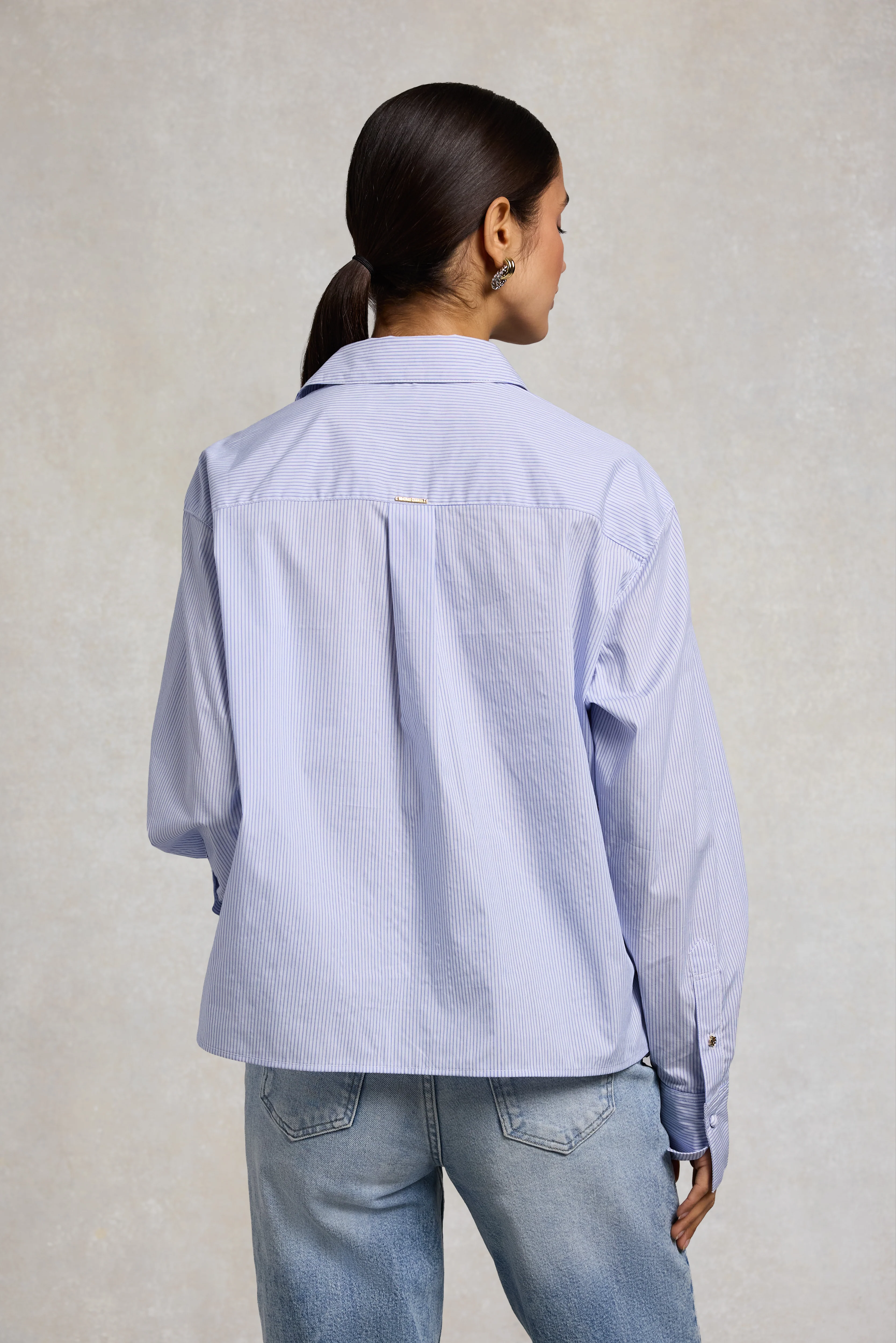 Eleanor Shirt (Sky Stripe) - Image 4