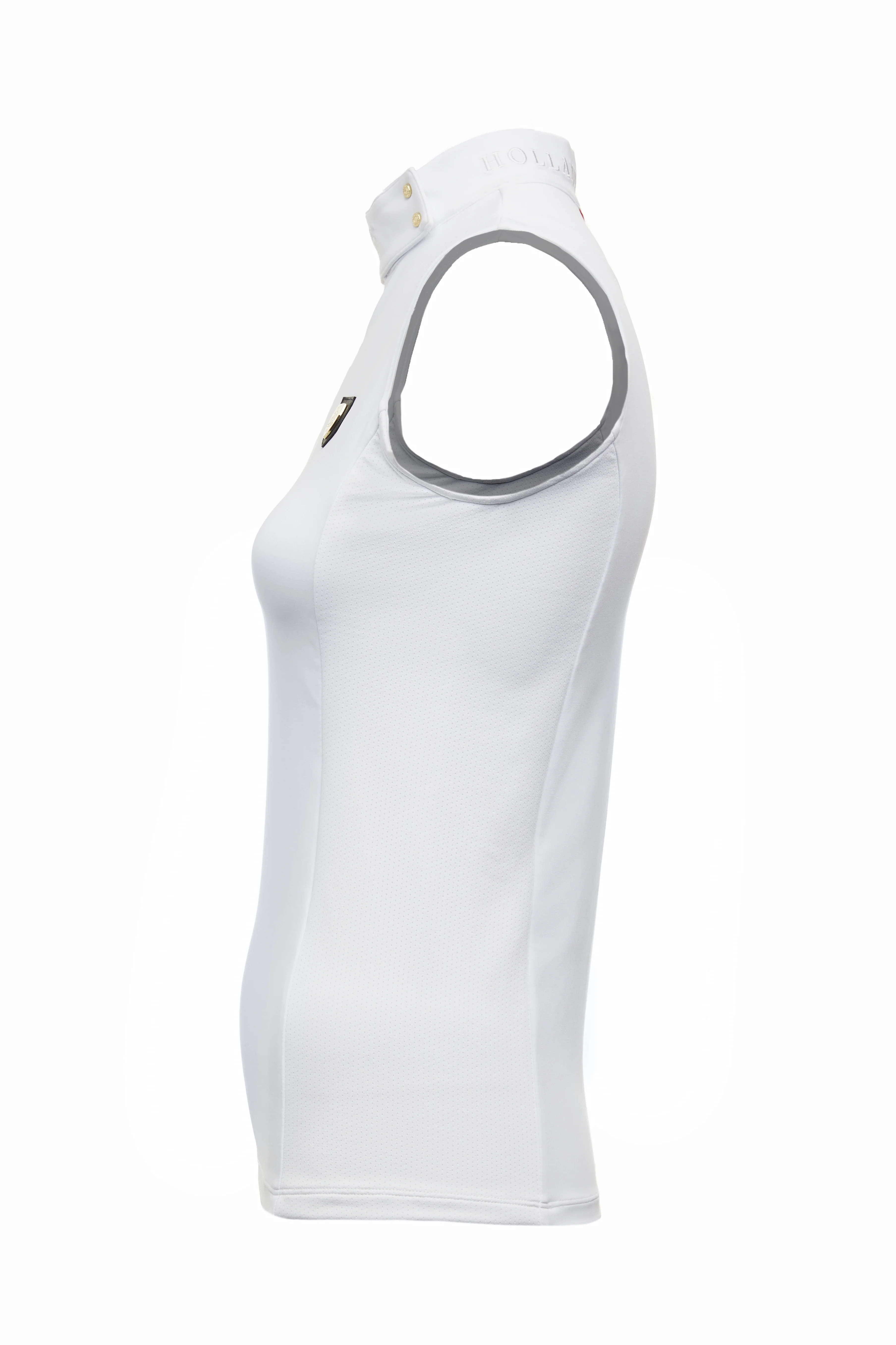 Elite Sleeveless Base Layer (White) - Image 10