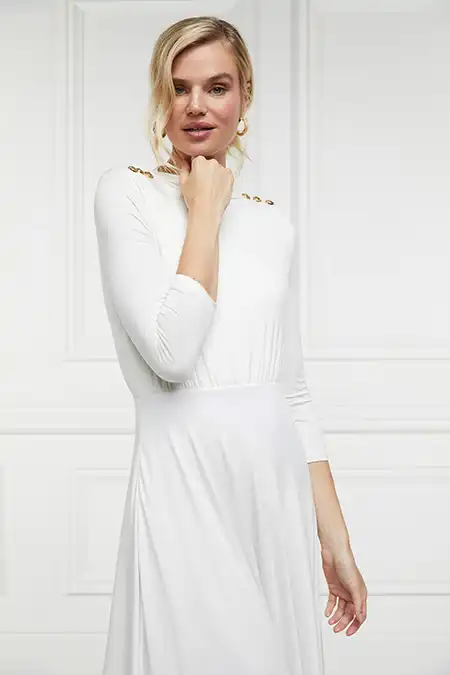 Emily Maxi Dress (Natural) - Image 5