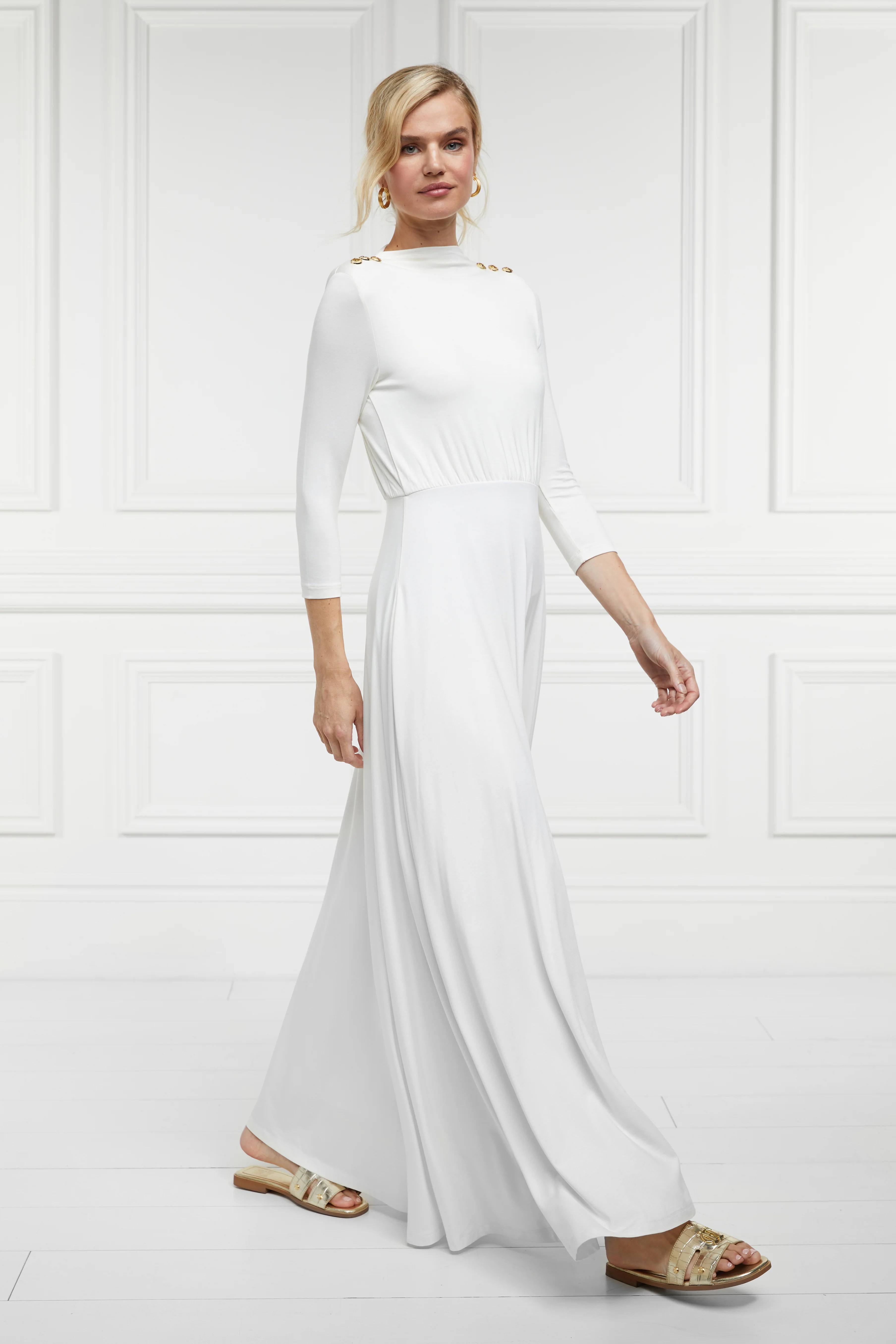 Emily Maxi Dress (Natural) - Image 7