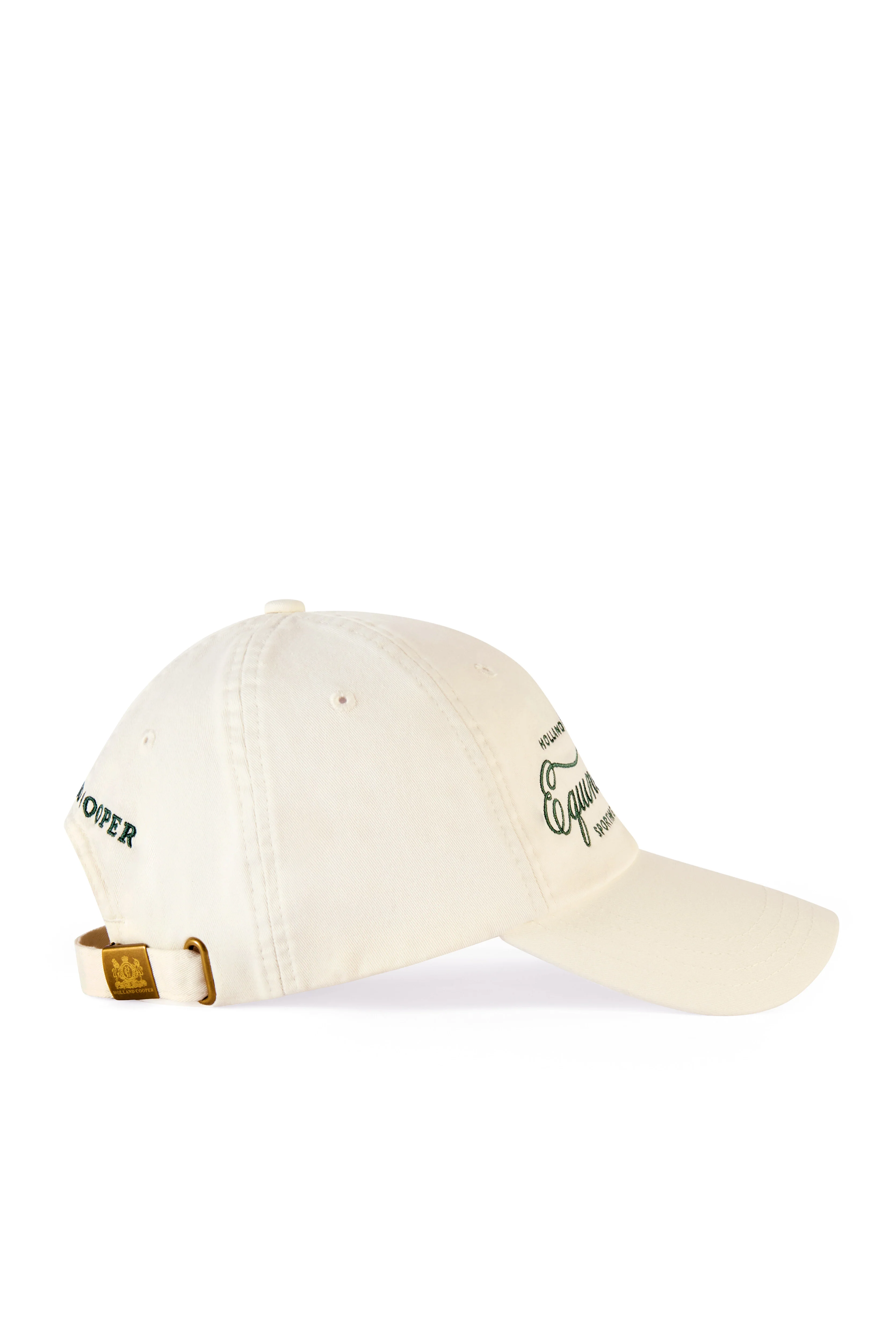 Equine Club Cap (Racing Green Ecru) - Image 4