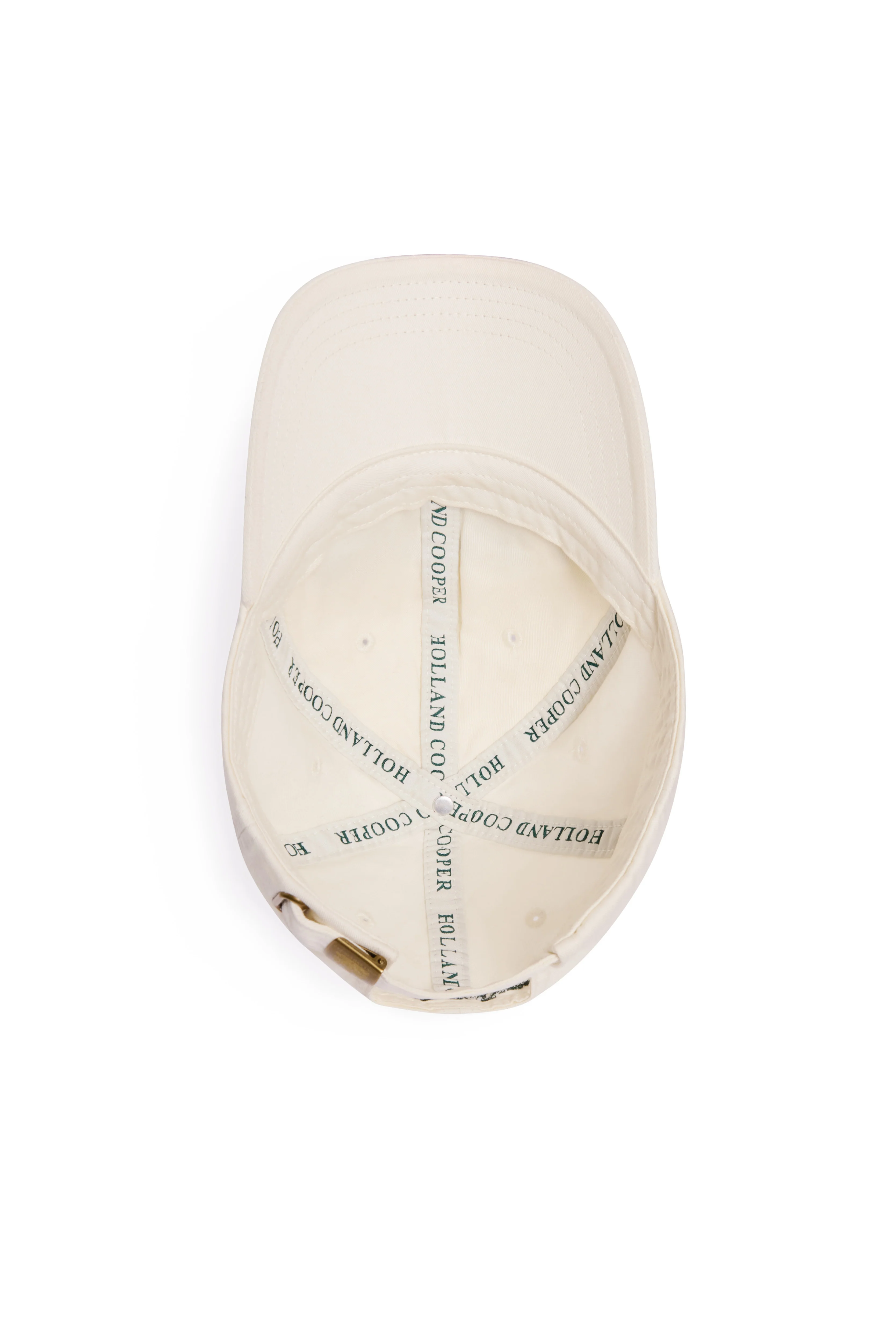 Equine Club Cap (Racing Green Ecru) - Image 5