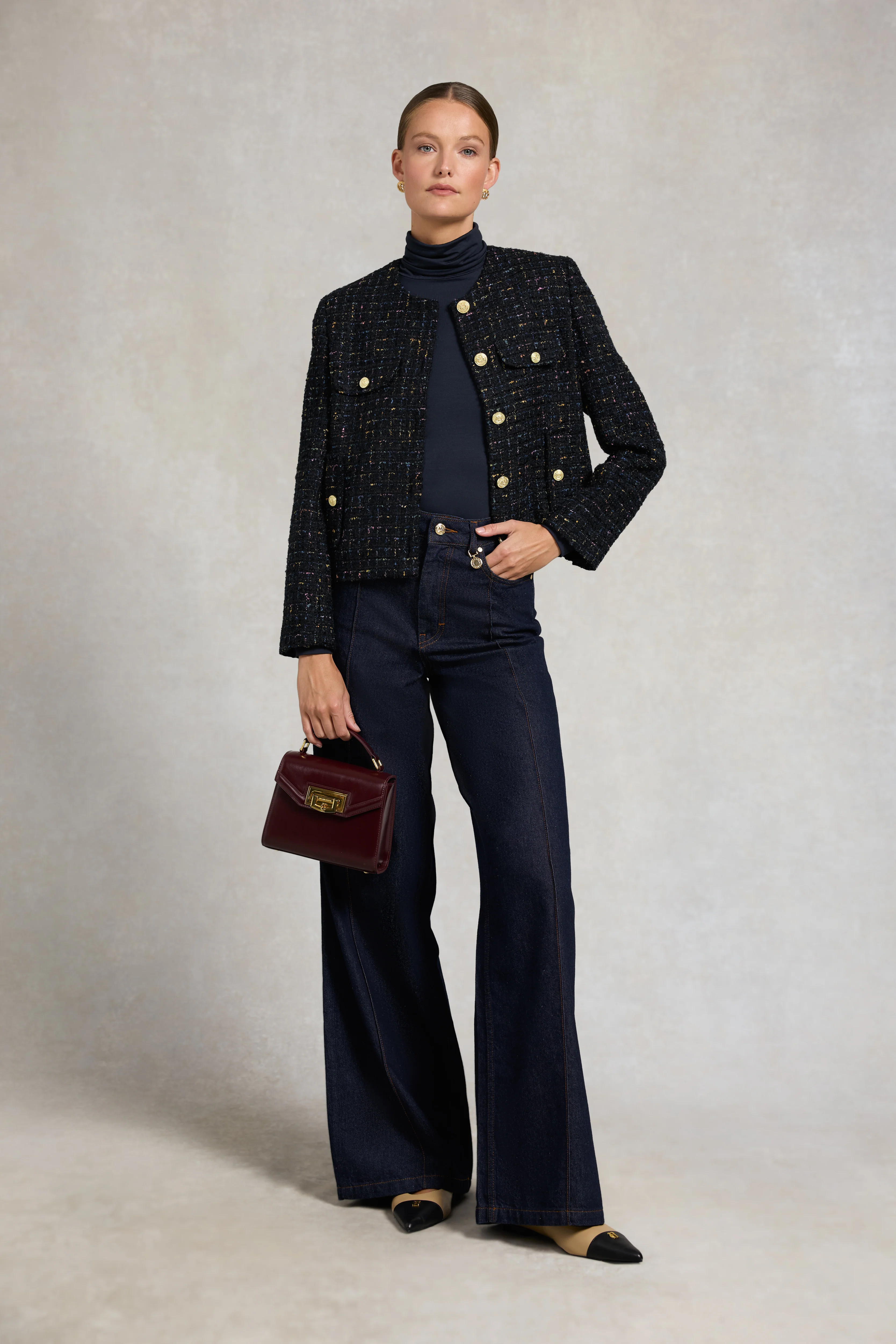 Essential Roll Neck (Ink Navy) - Image 4