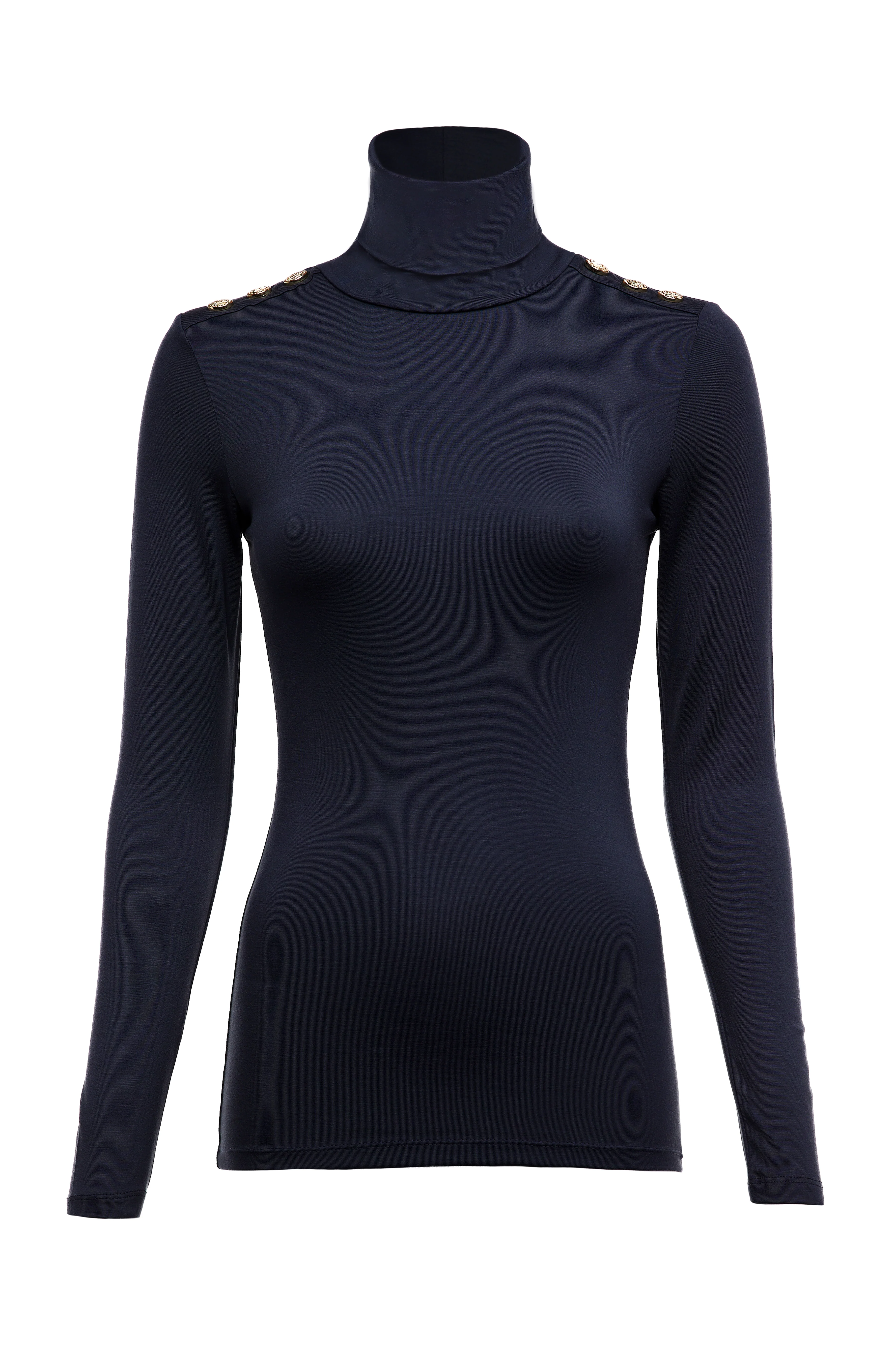 Essential Roll Neck (Ink Navy) - Image 6