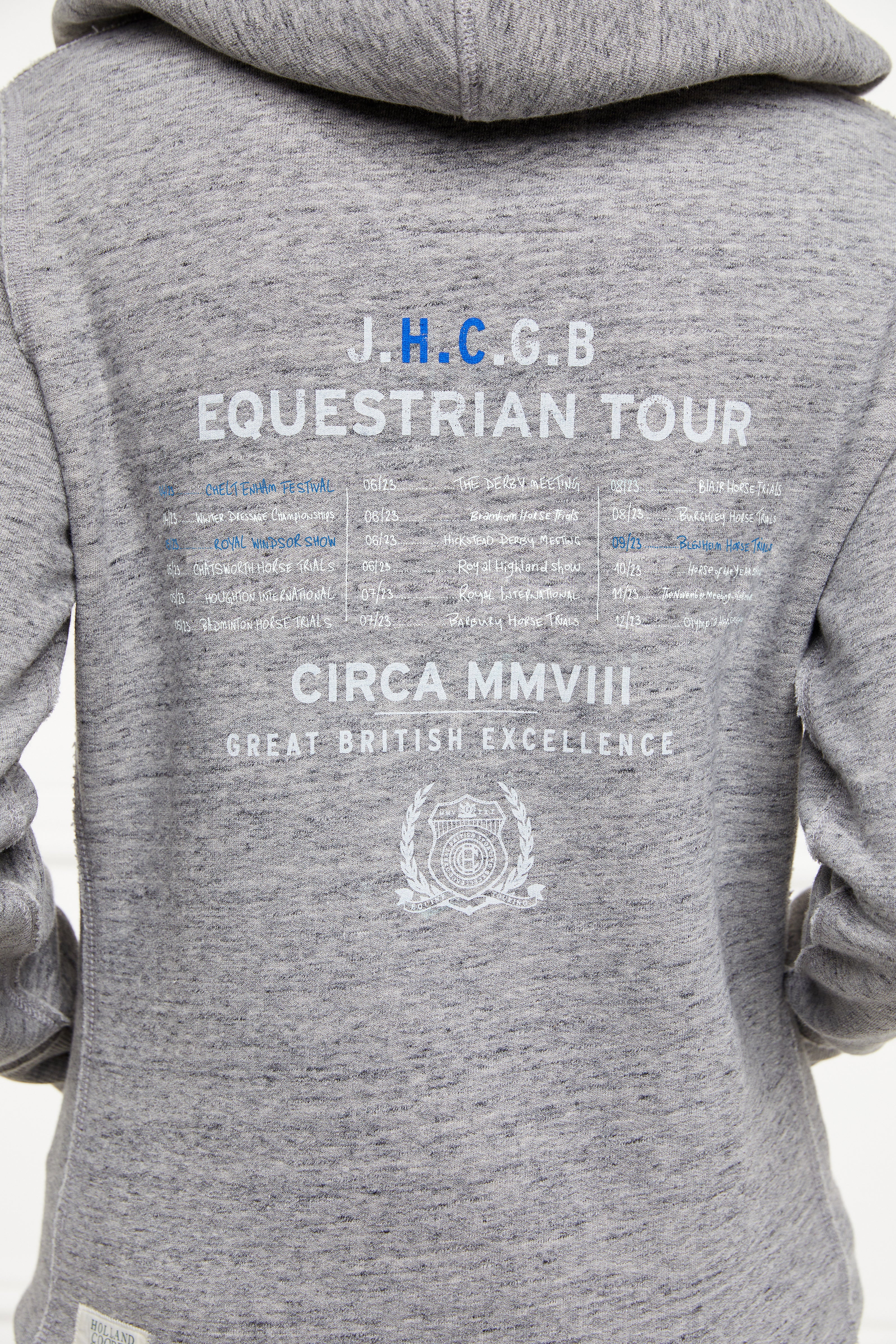 Events Hoodie (Grey Marl) - Image 2