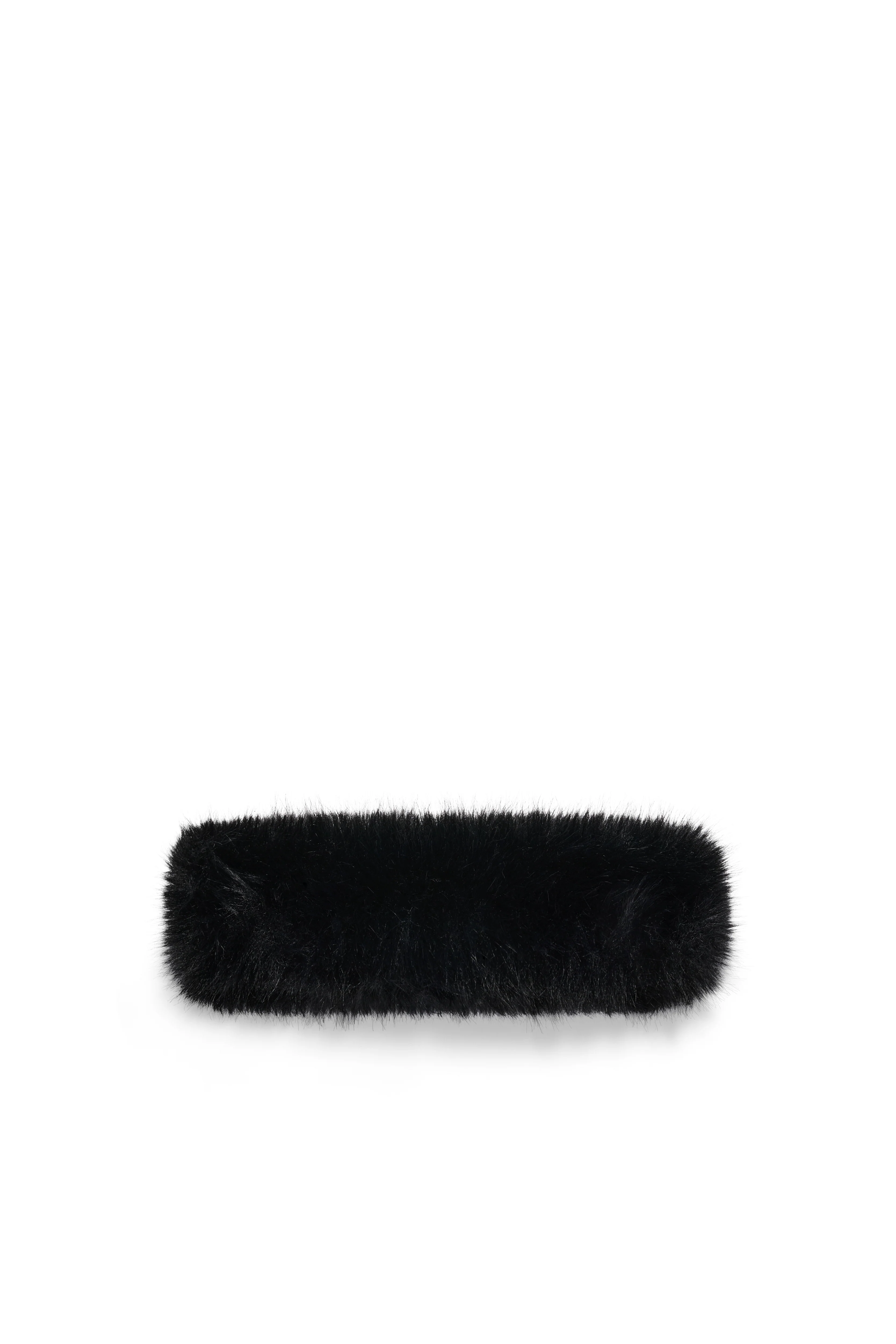 Faux Fur Headband (Black) - Image 3