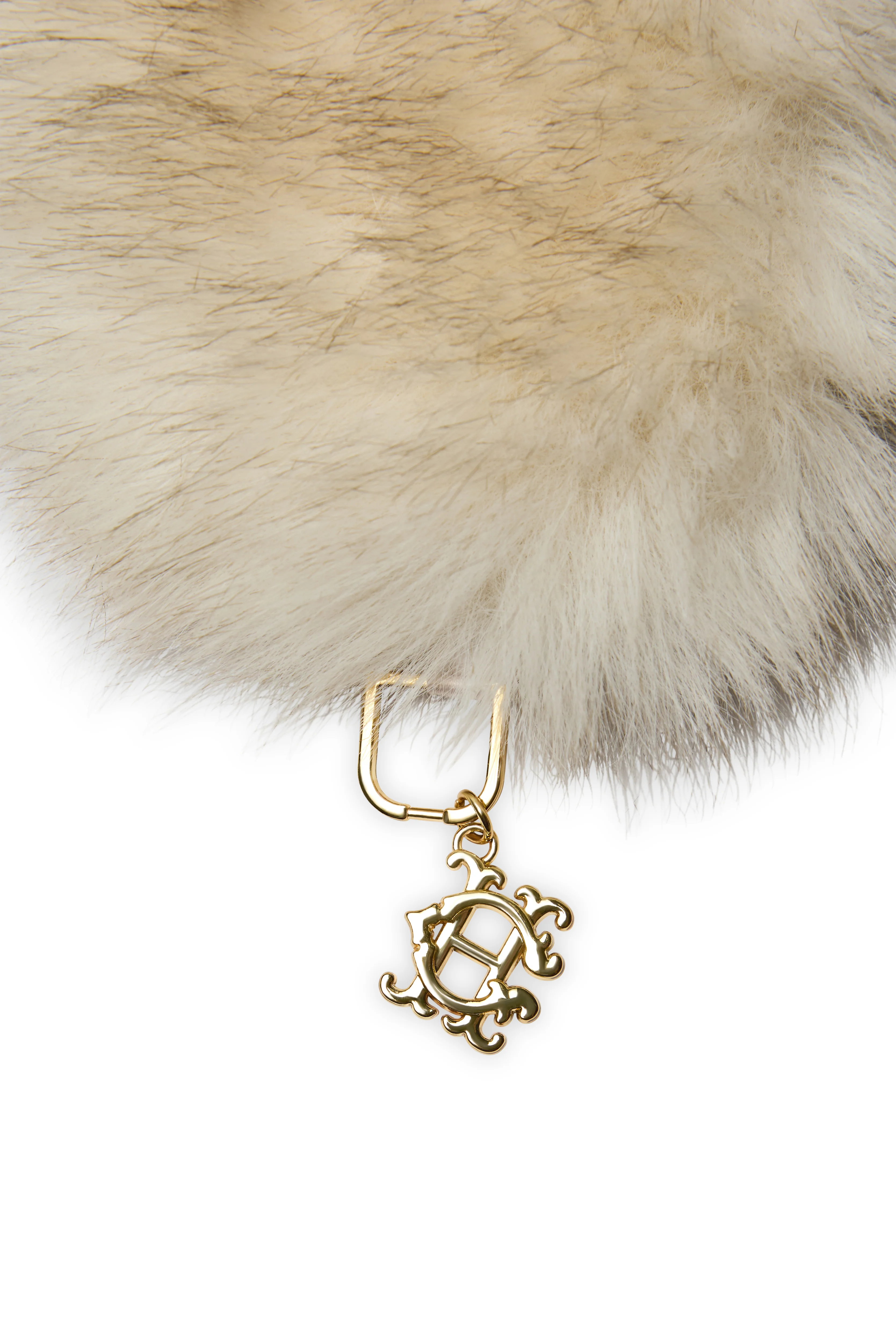 Faux Fur Shawl (Cream) - Image 2
