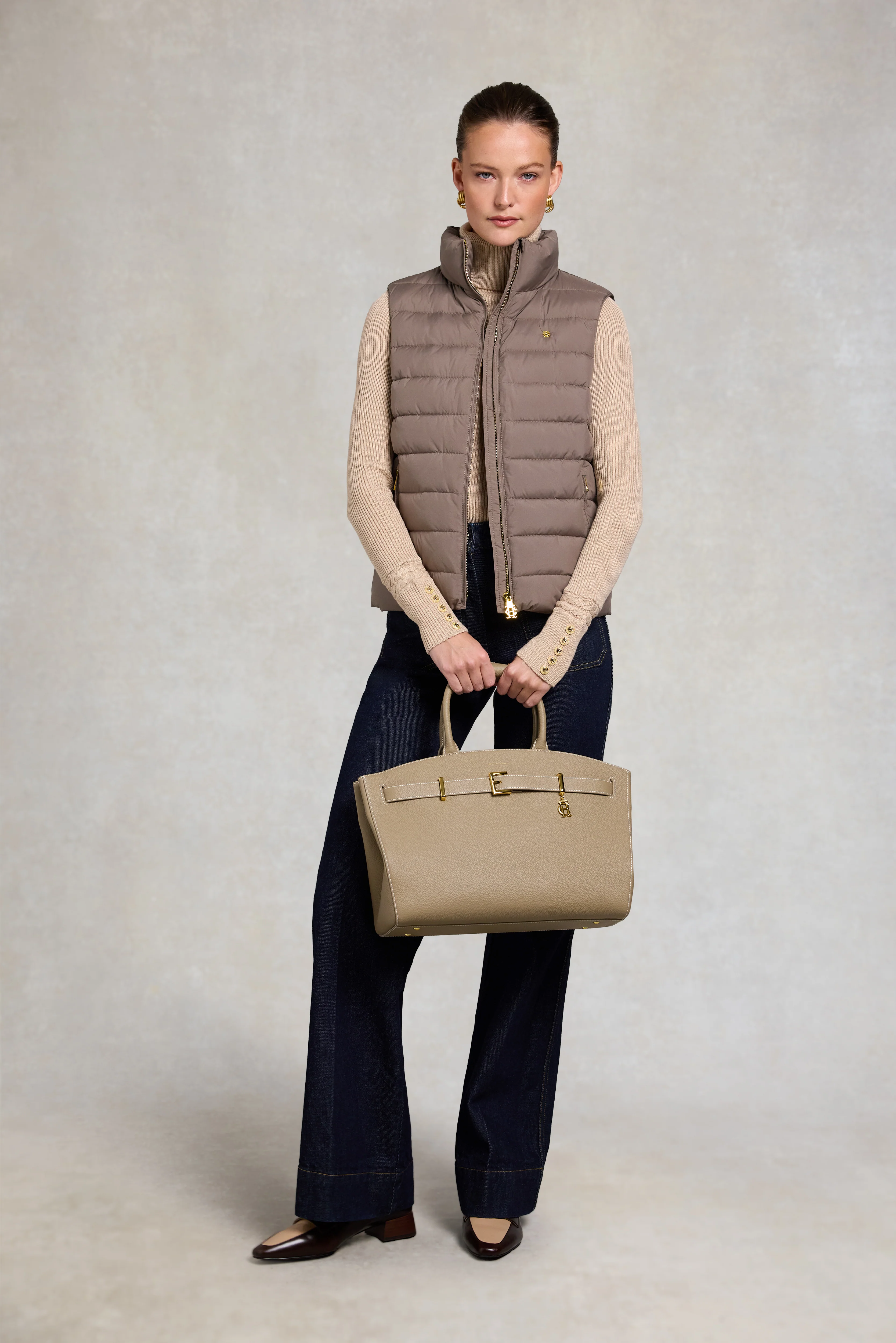 Ferncroft Padded Gilet (Porcini) - Image 3
