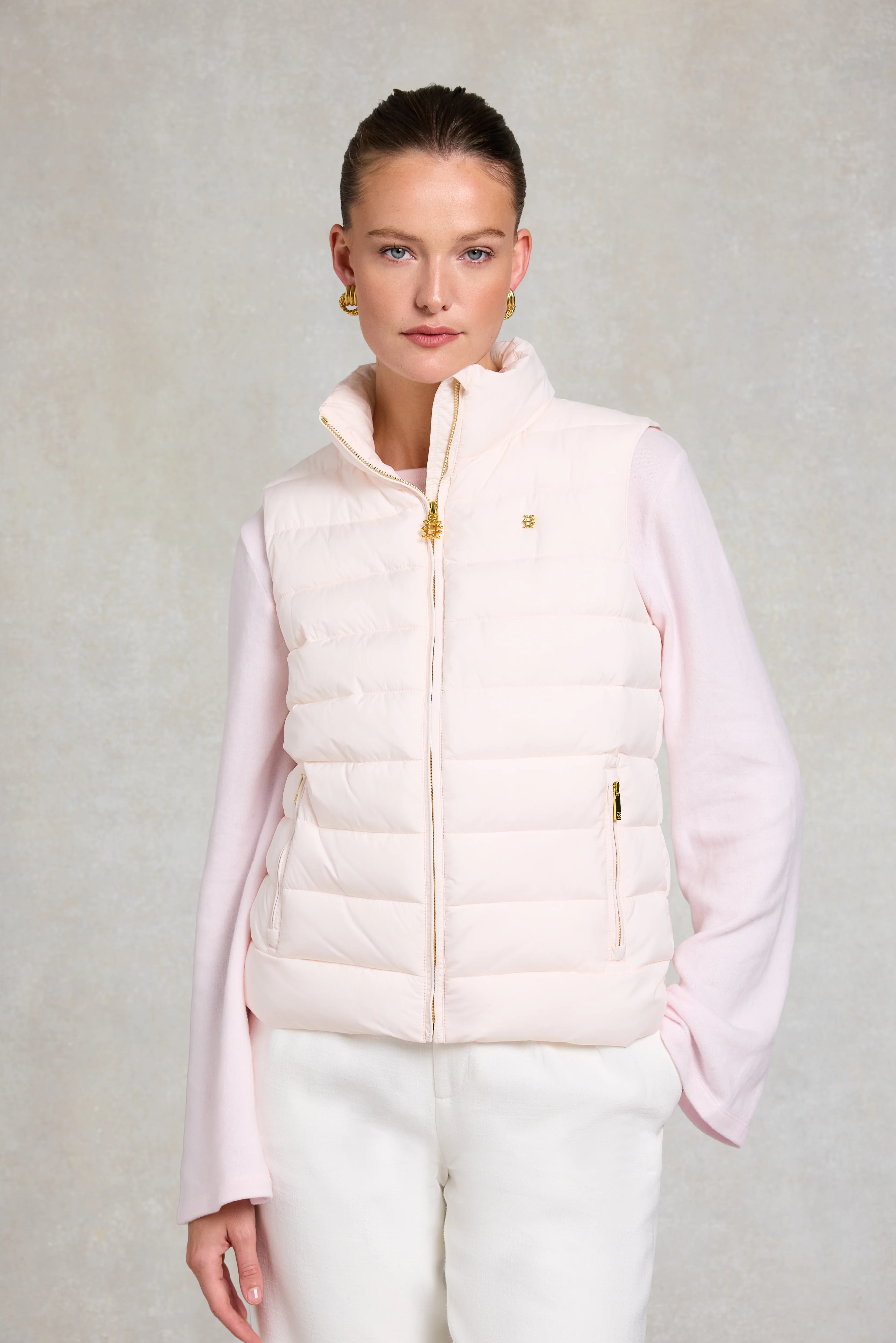Ferncroft Padded Gilet (Soft Pink)
