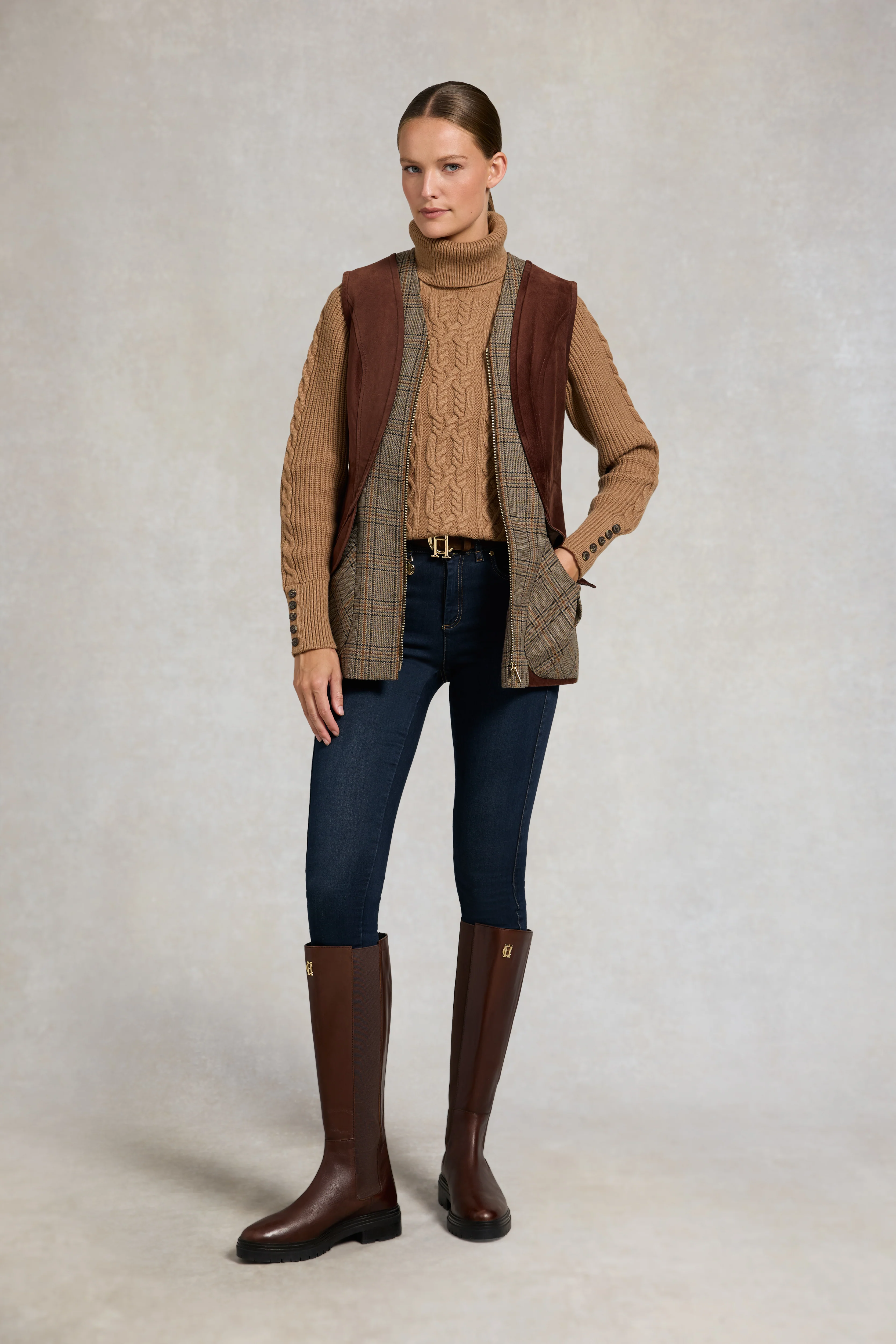 Field Vest (Bourbon Tweed) - Image 2