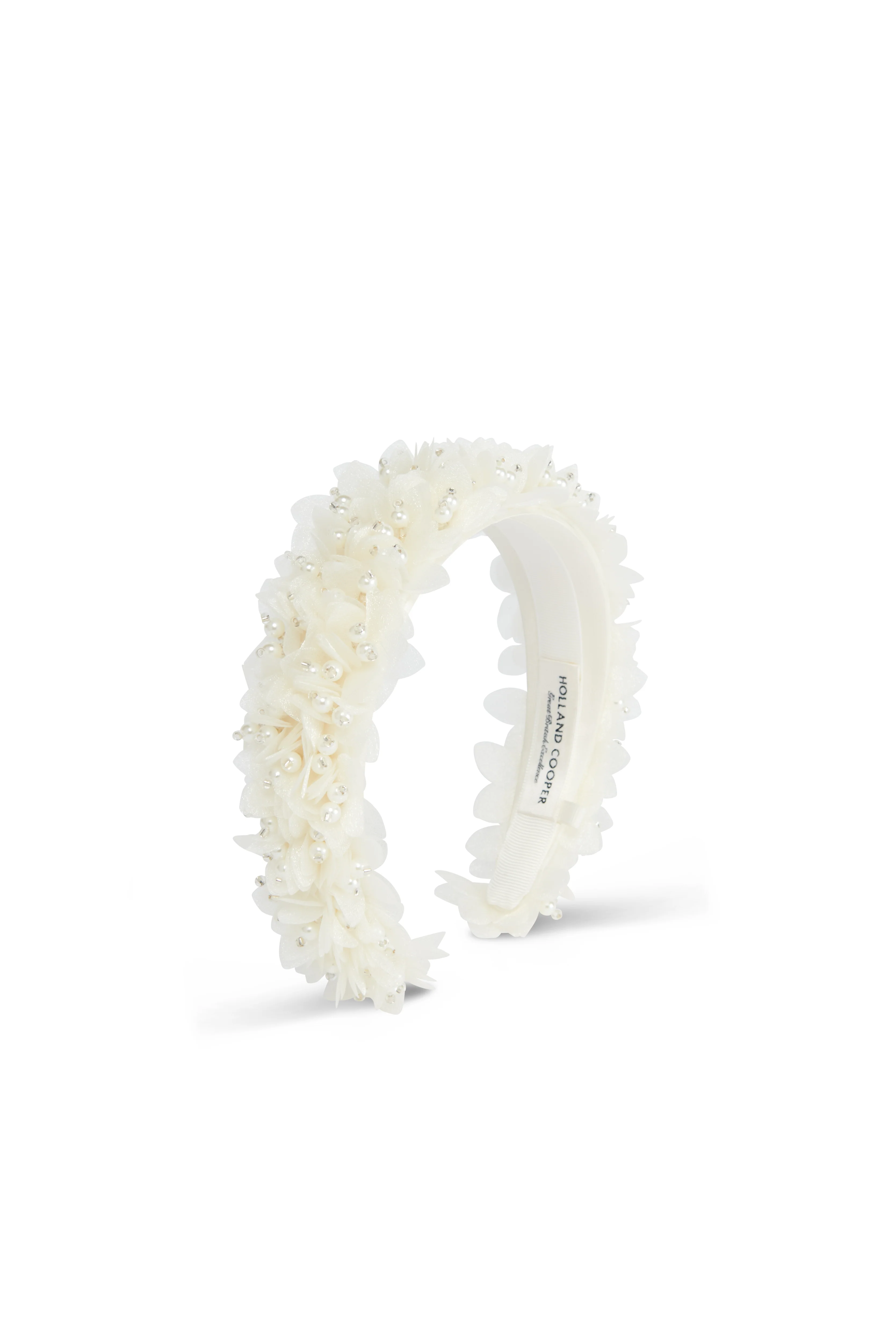 Floral Headband (White) - Image 5