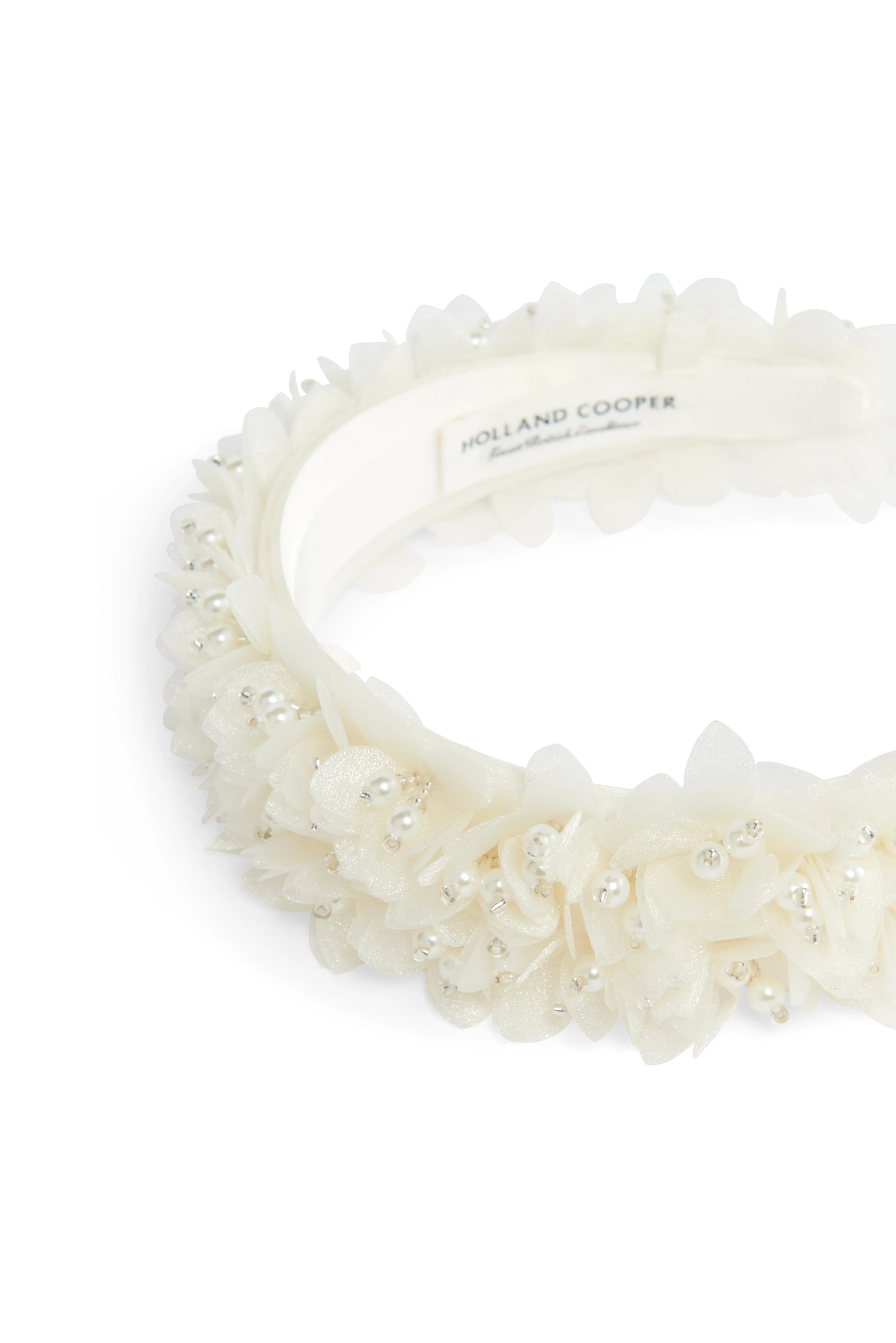 Floral Headband (White) - Image 6