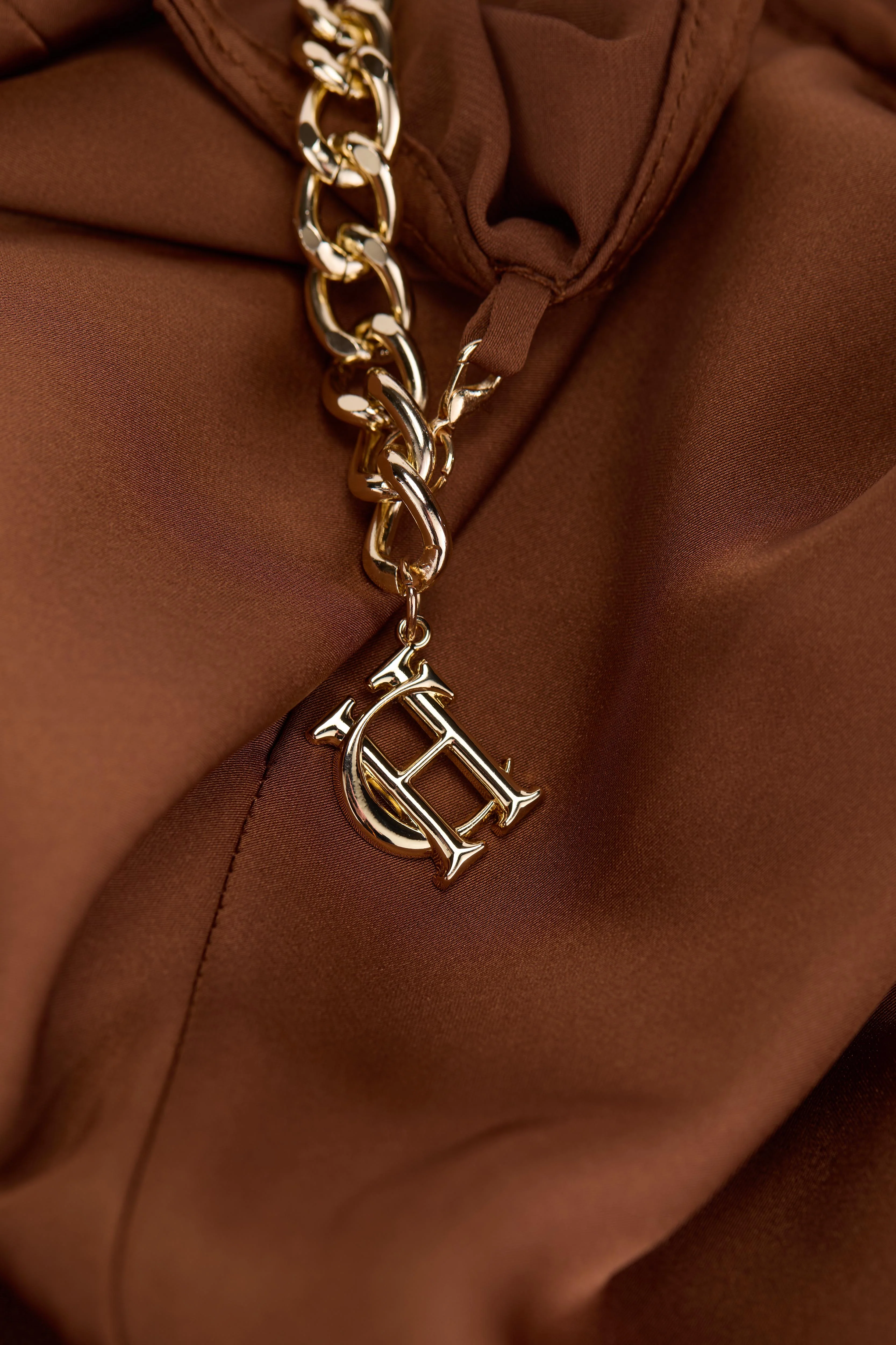 Florence Satin Dress (Copper) - Image 8