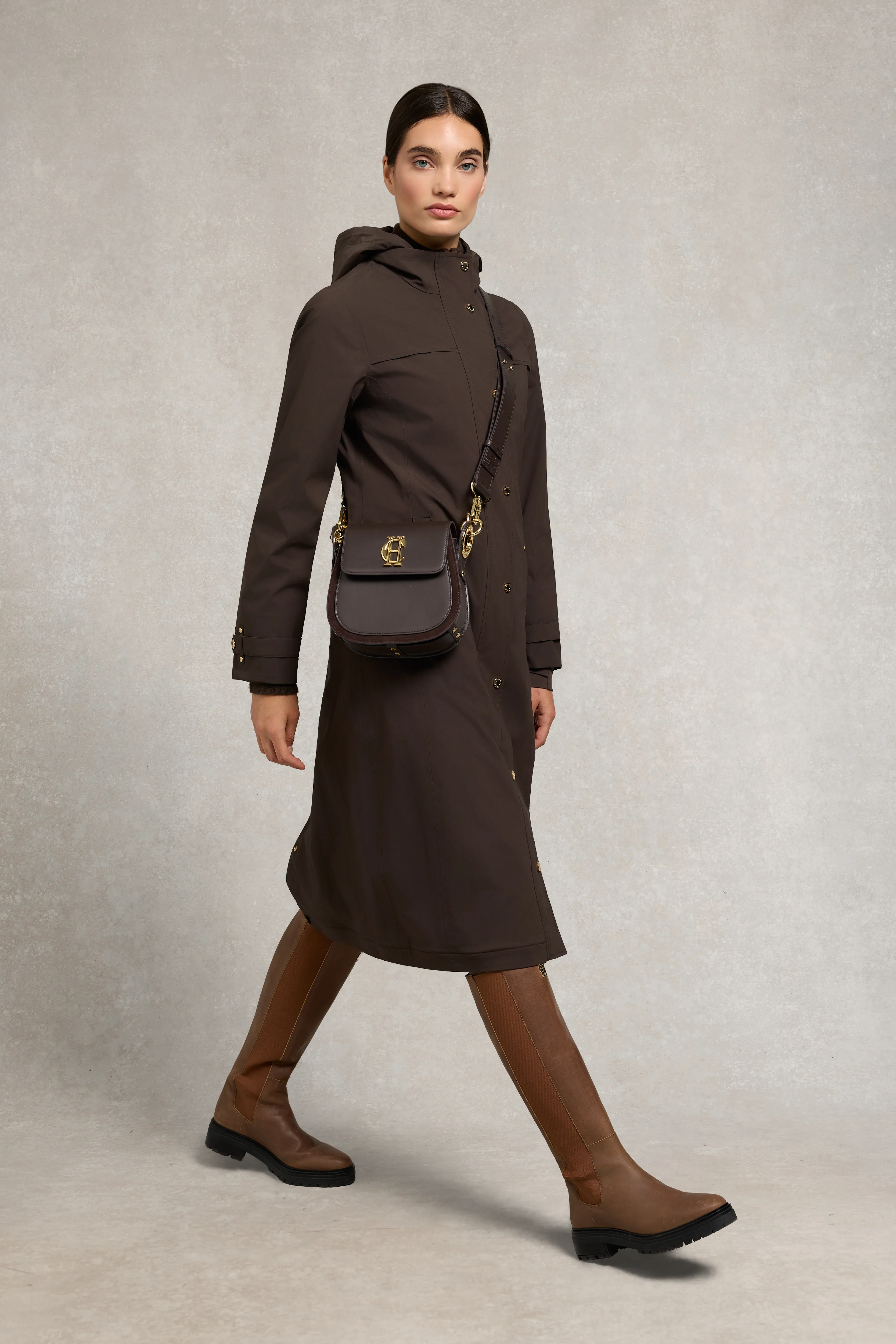 Folgate Rain Coat (Chocolate) - Image 3