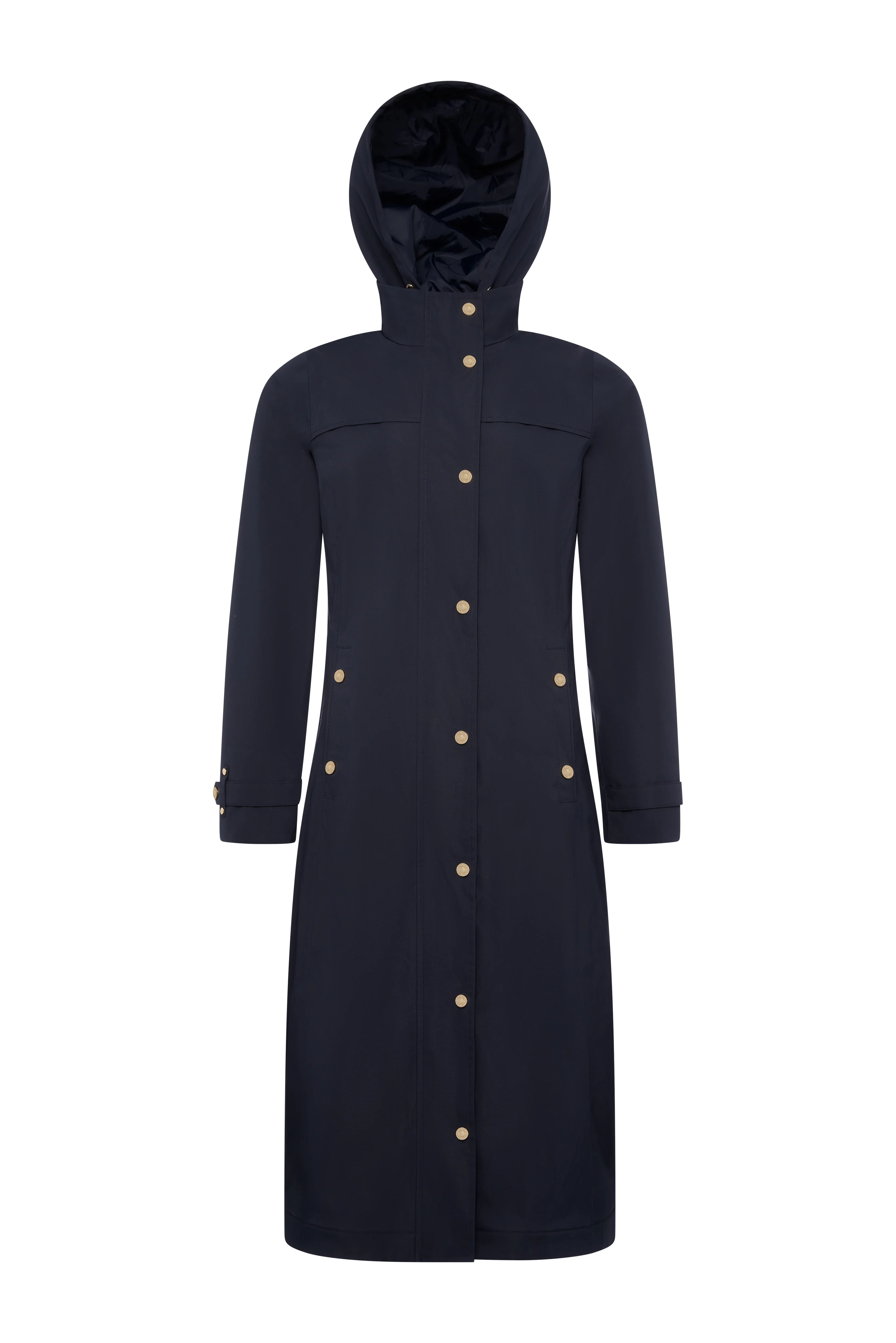 Folgate Rain Coat (Ink Navy) - Image 4
