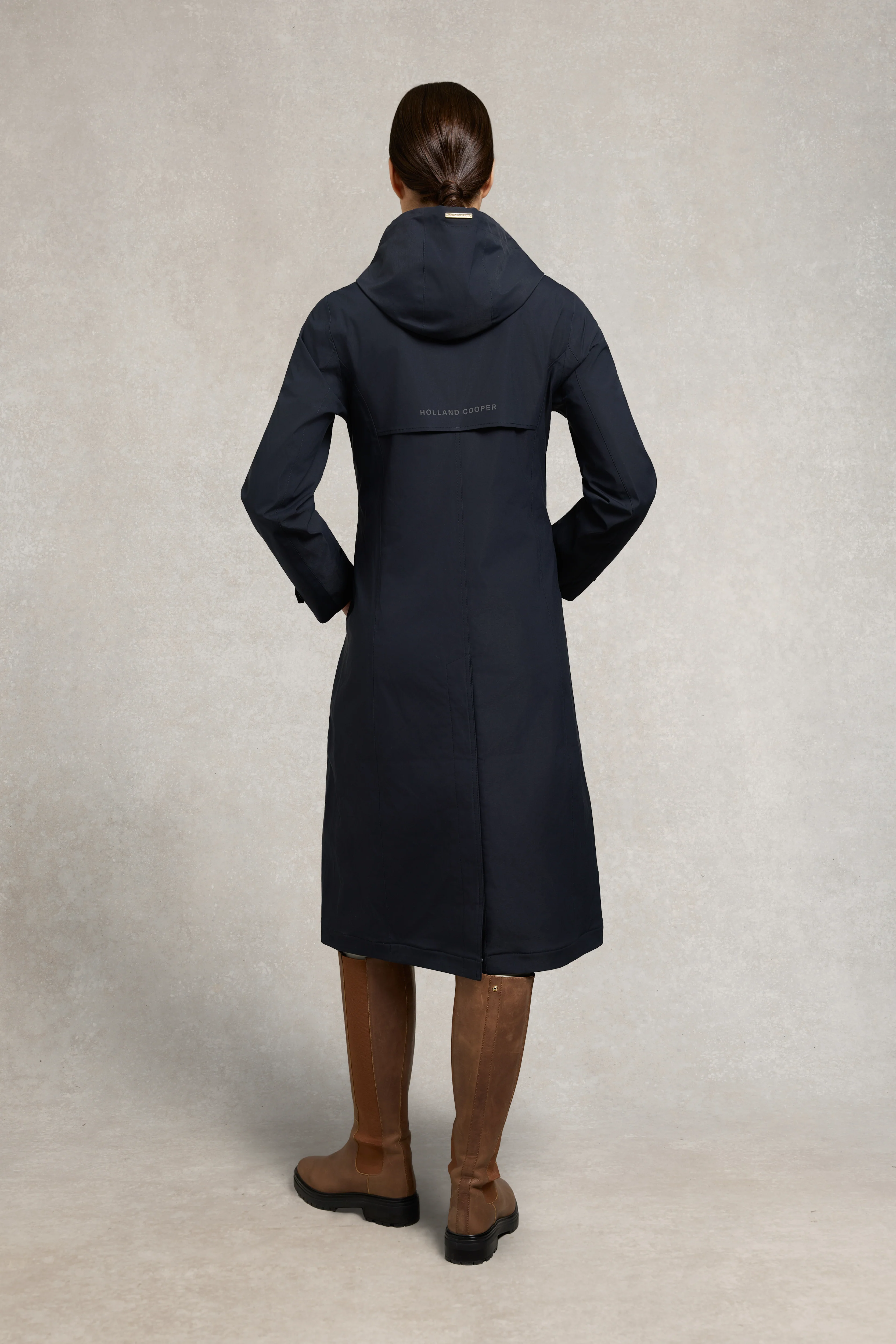 Folgate Rain Coat (Ink Navy) - Image 5