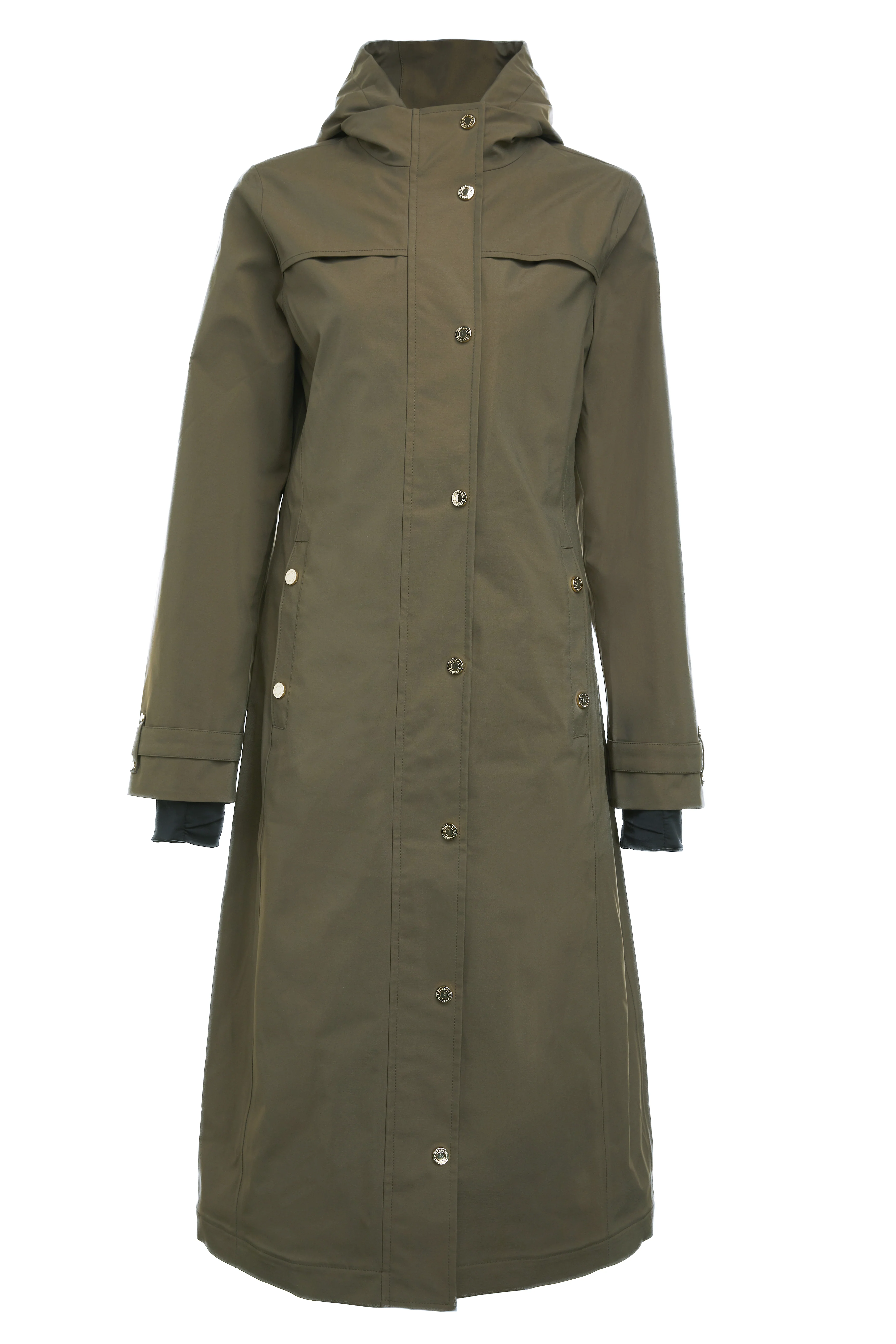 Folgate Rain Coat (Soft Khaki) - Image 4