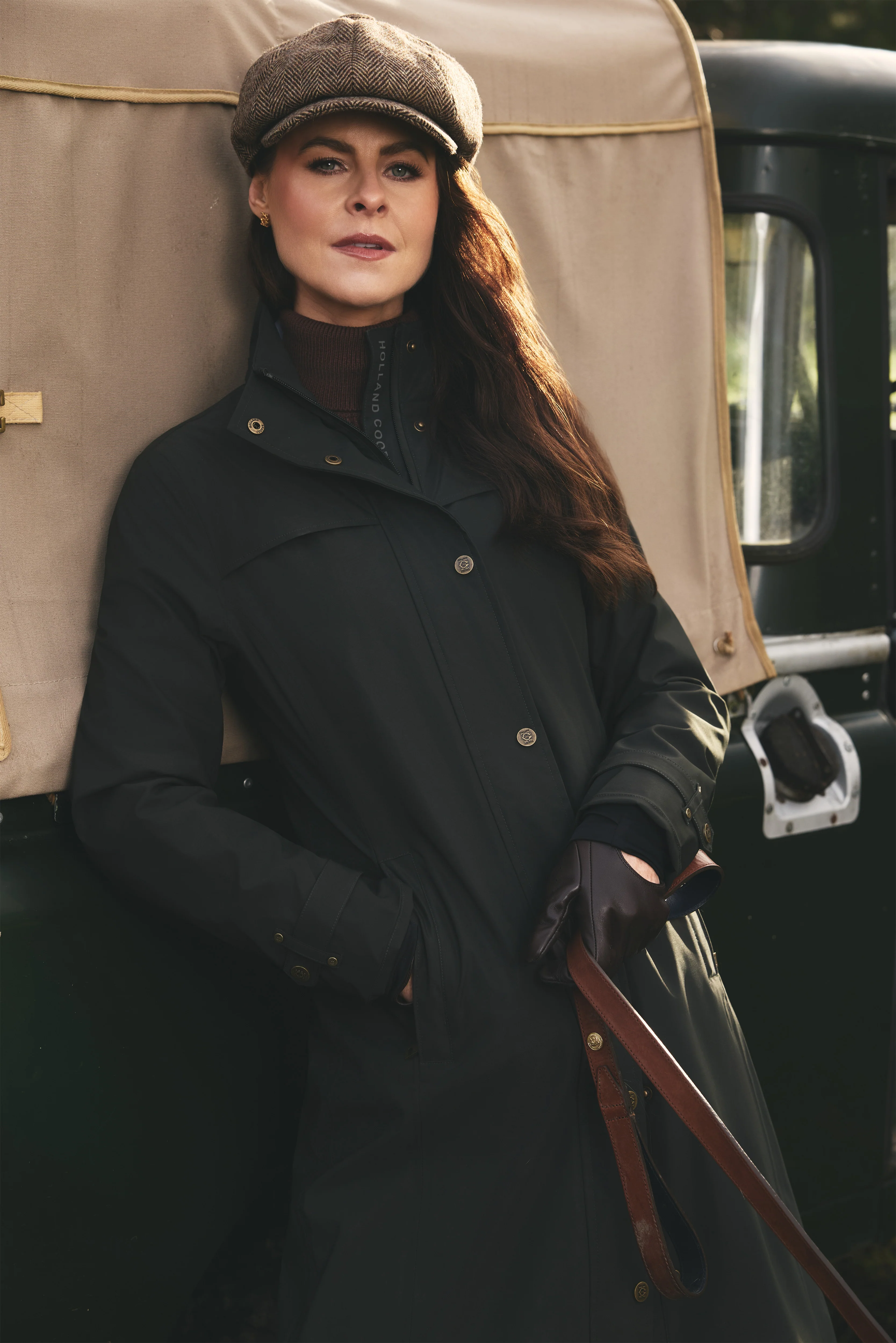 Folgate Coat (Dark Pine Green) - Image 2