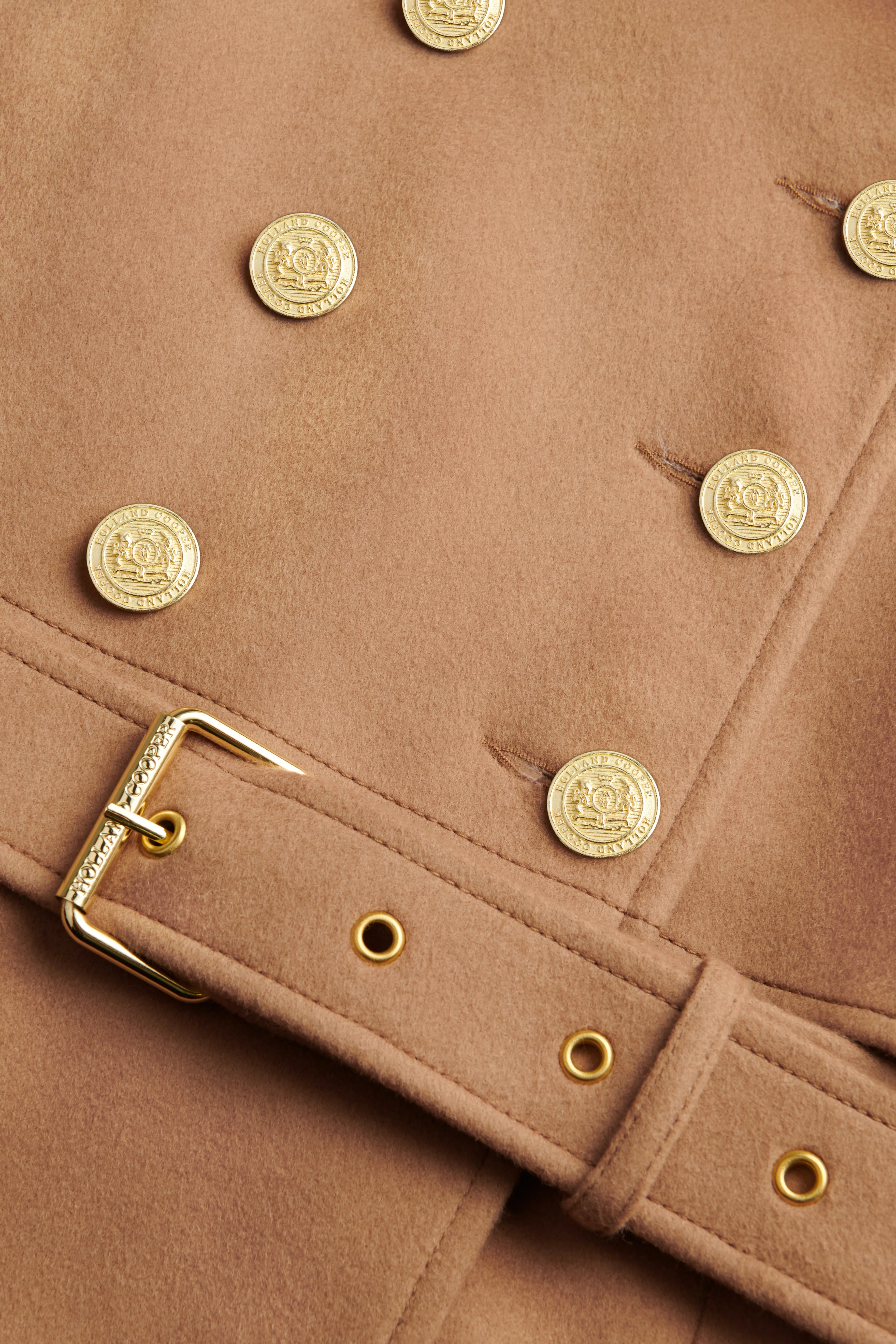 Full Length Cheltenham Trench Coat (Biscotti) - Image 10