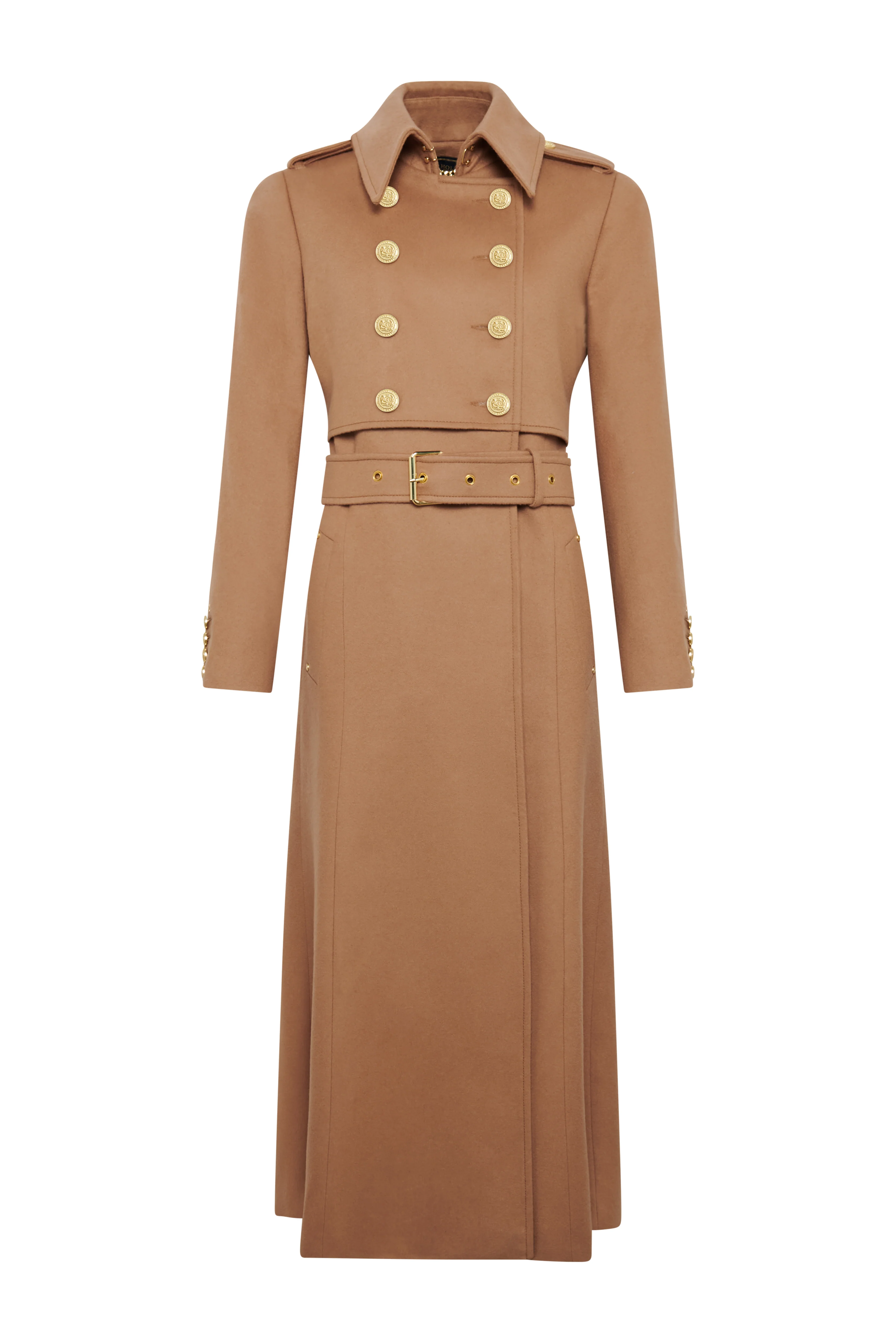 Full Length Cheltenham Trench Coat (Biscotti) - Image 7