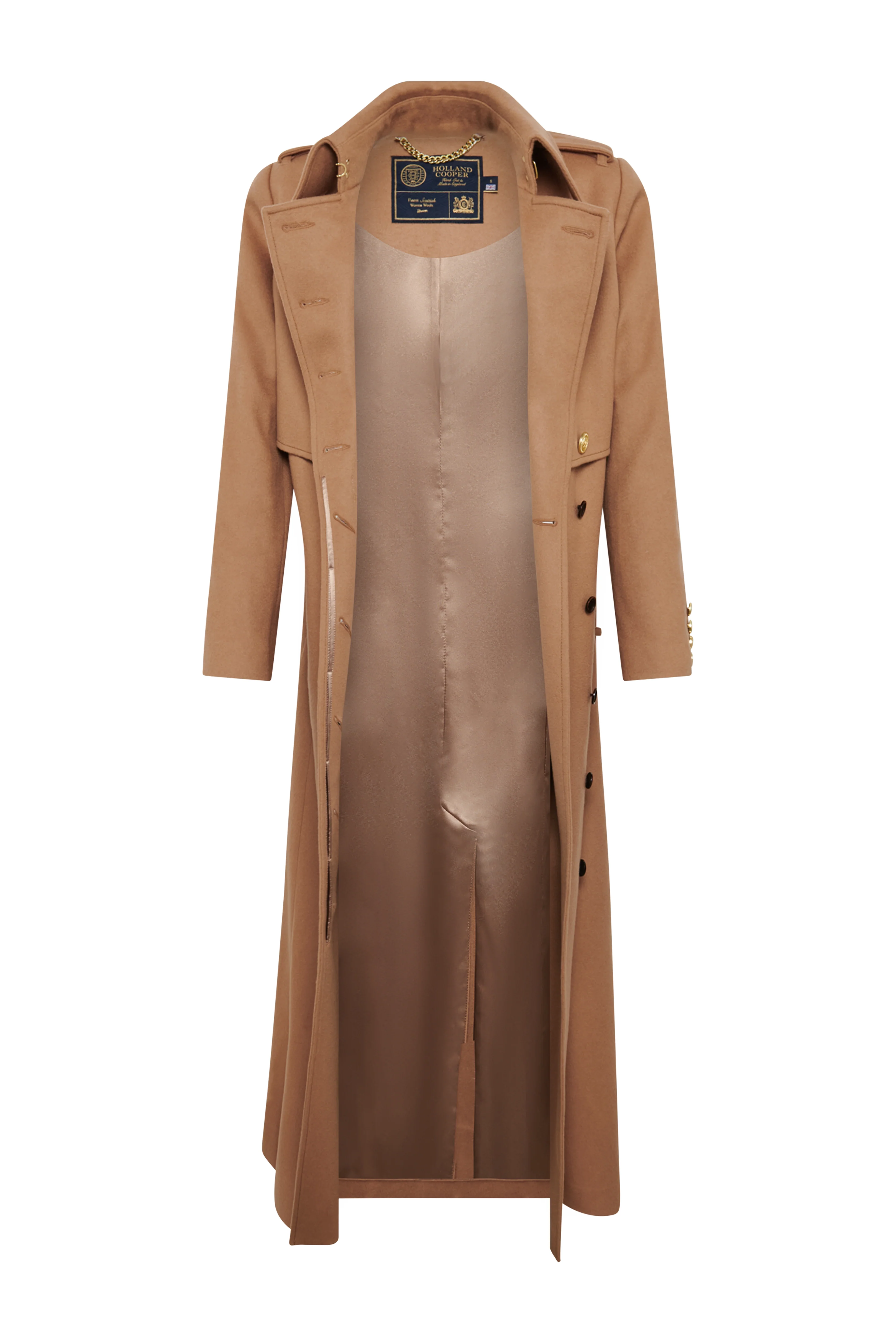 Full Length Cheltenham Trench Coat (Biscotti) - Image 8