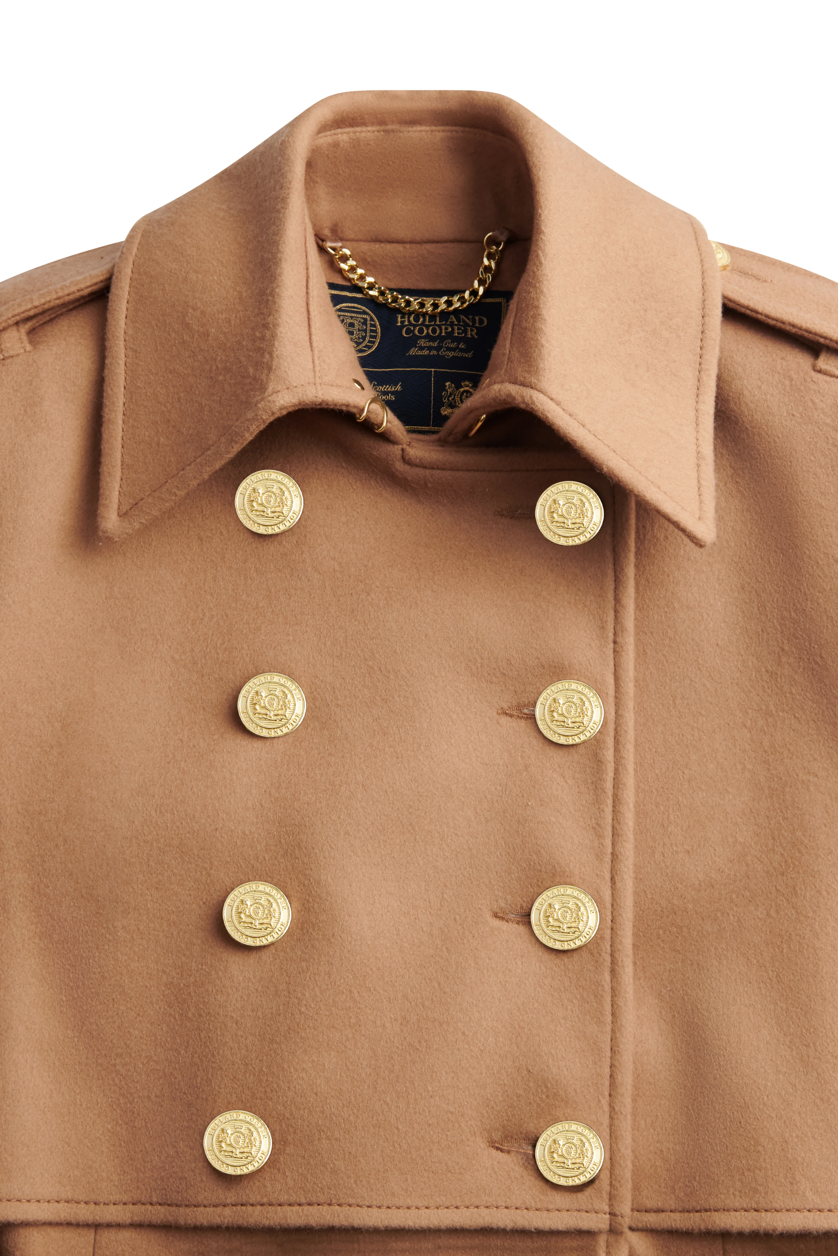 Full Length Cheltenham Trench Coat (Biscotti) - Image 9