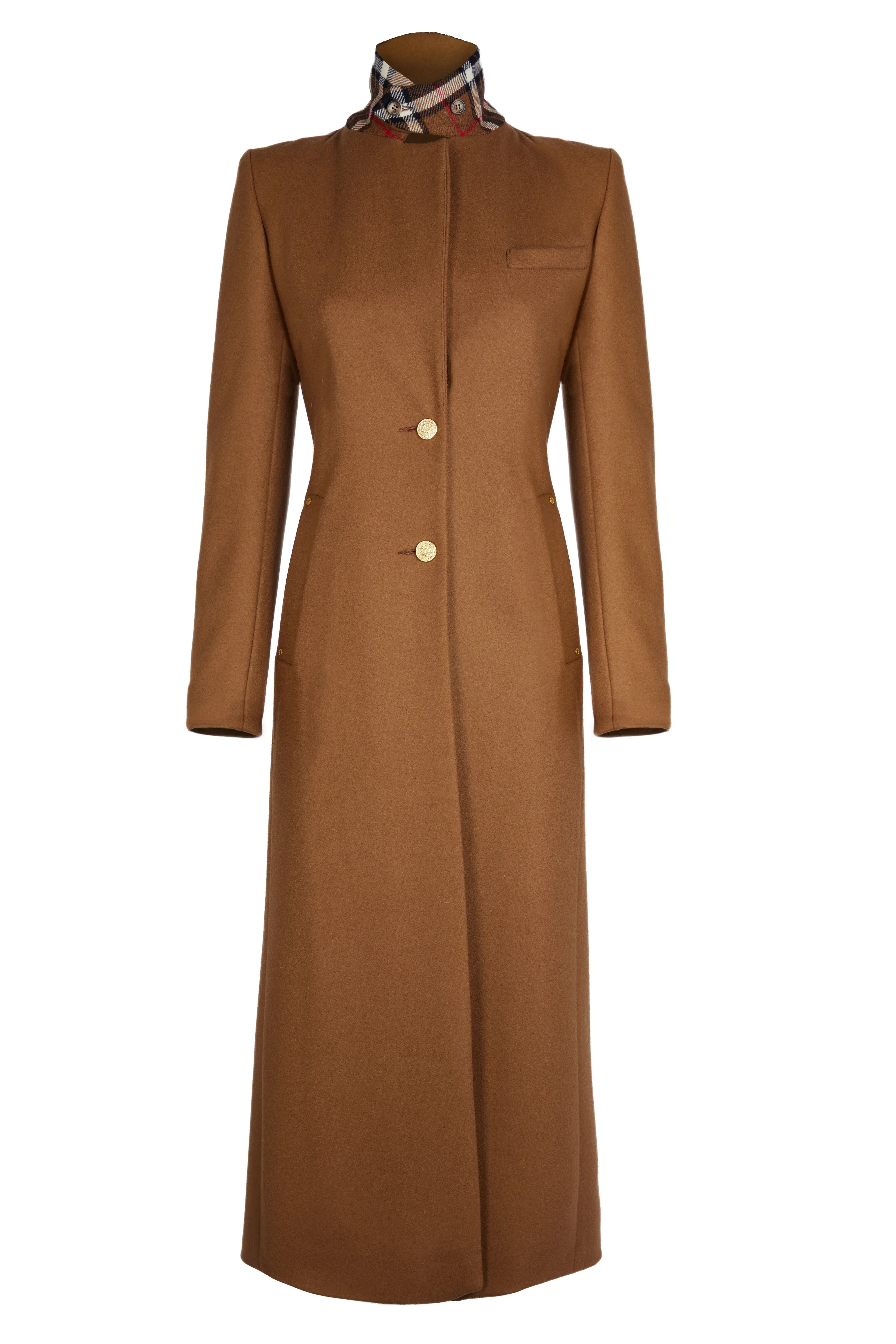 Full Length Regency Coat (Dark Camel) - Image 12
