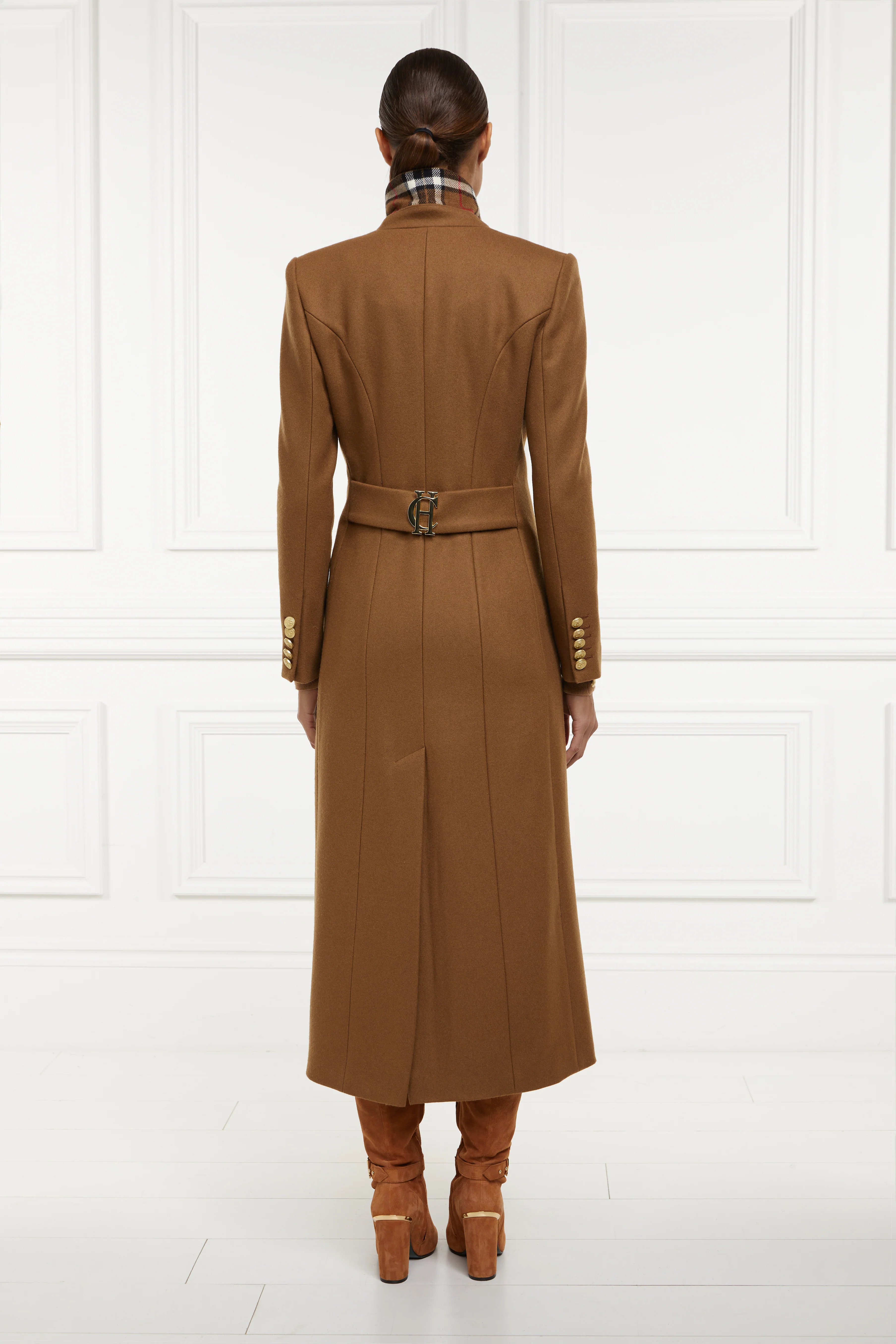 Full Length Regency Coat (Dark Camel) - Image 4