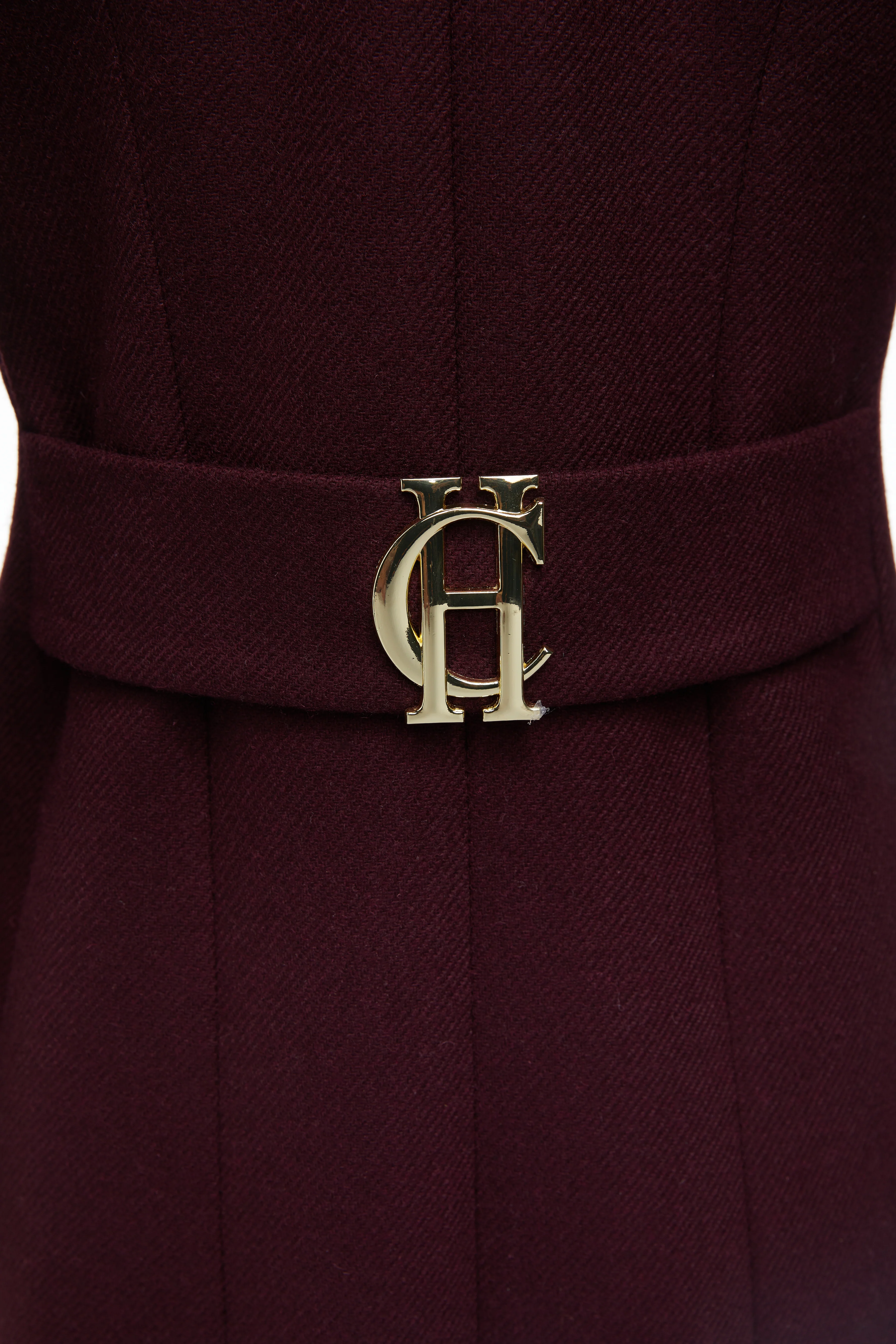 Full Length Regency Coat (Mulberry) - Image 8