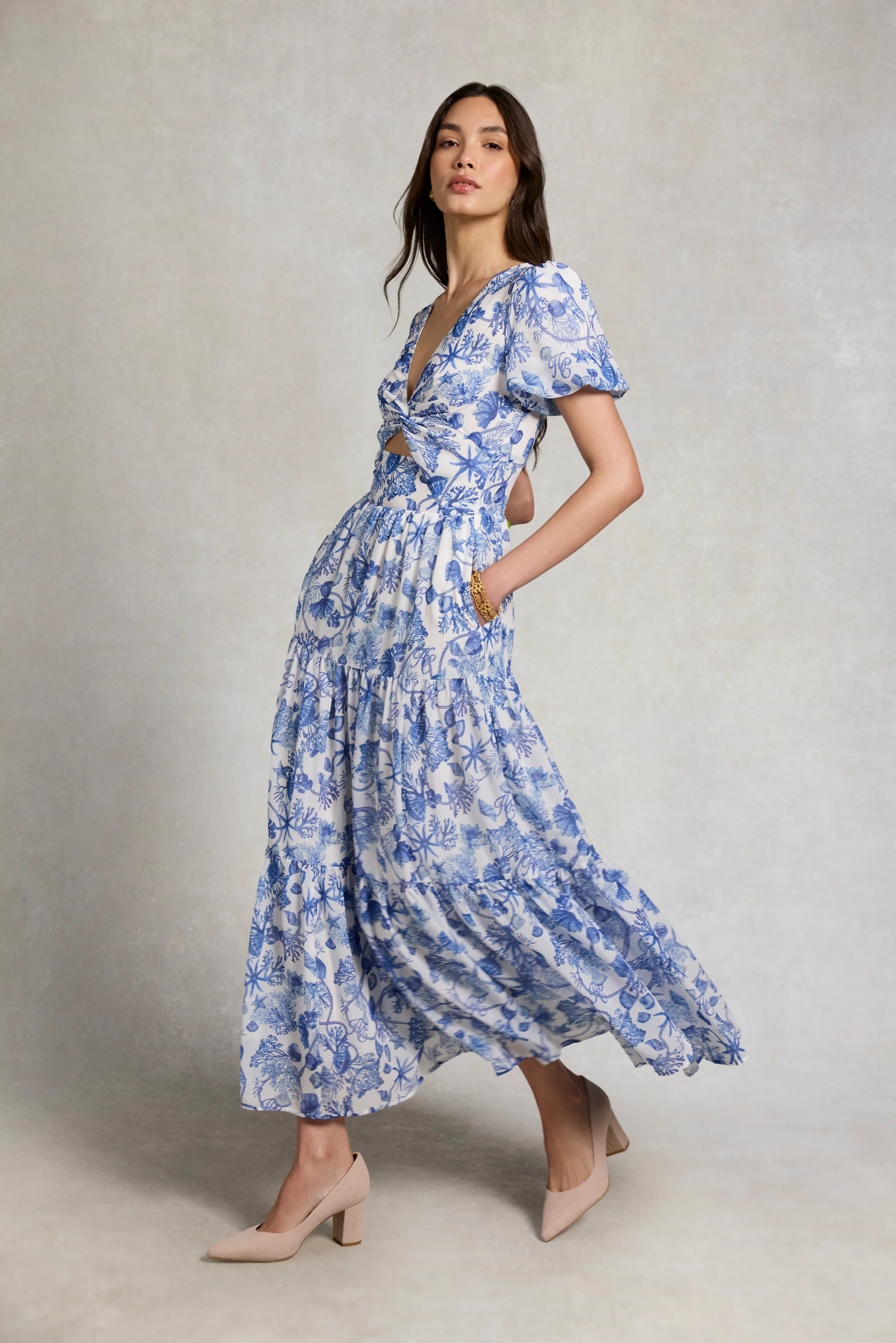Giselle Dress (Blue Seashell) - Image 3