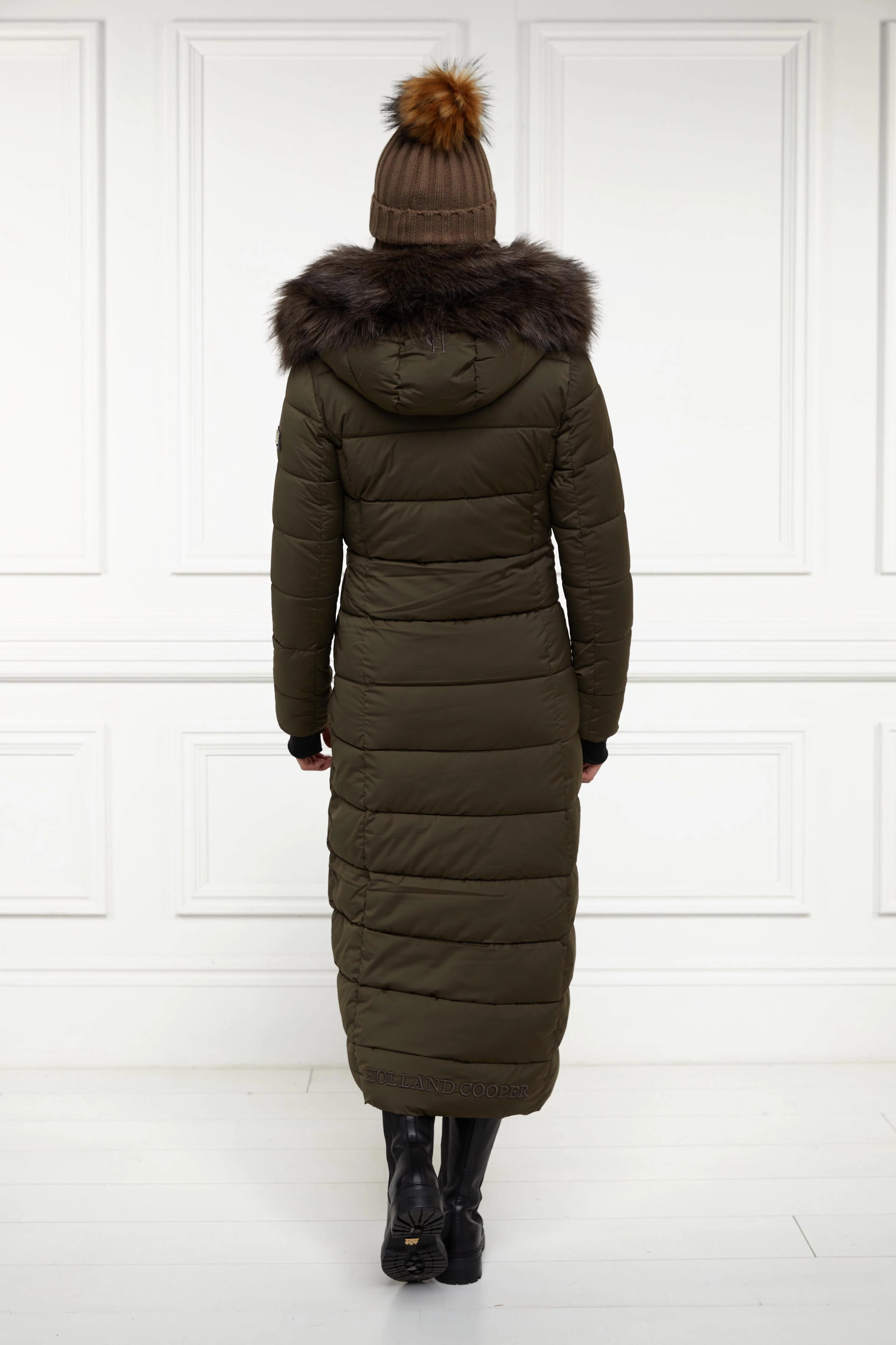 Glacier Full Length Puffer (Khaki) - Image 6
