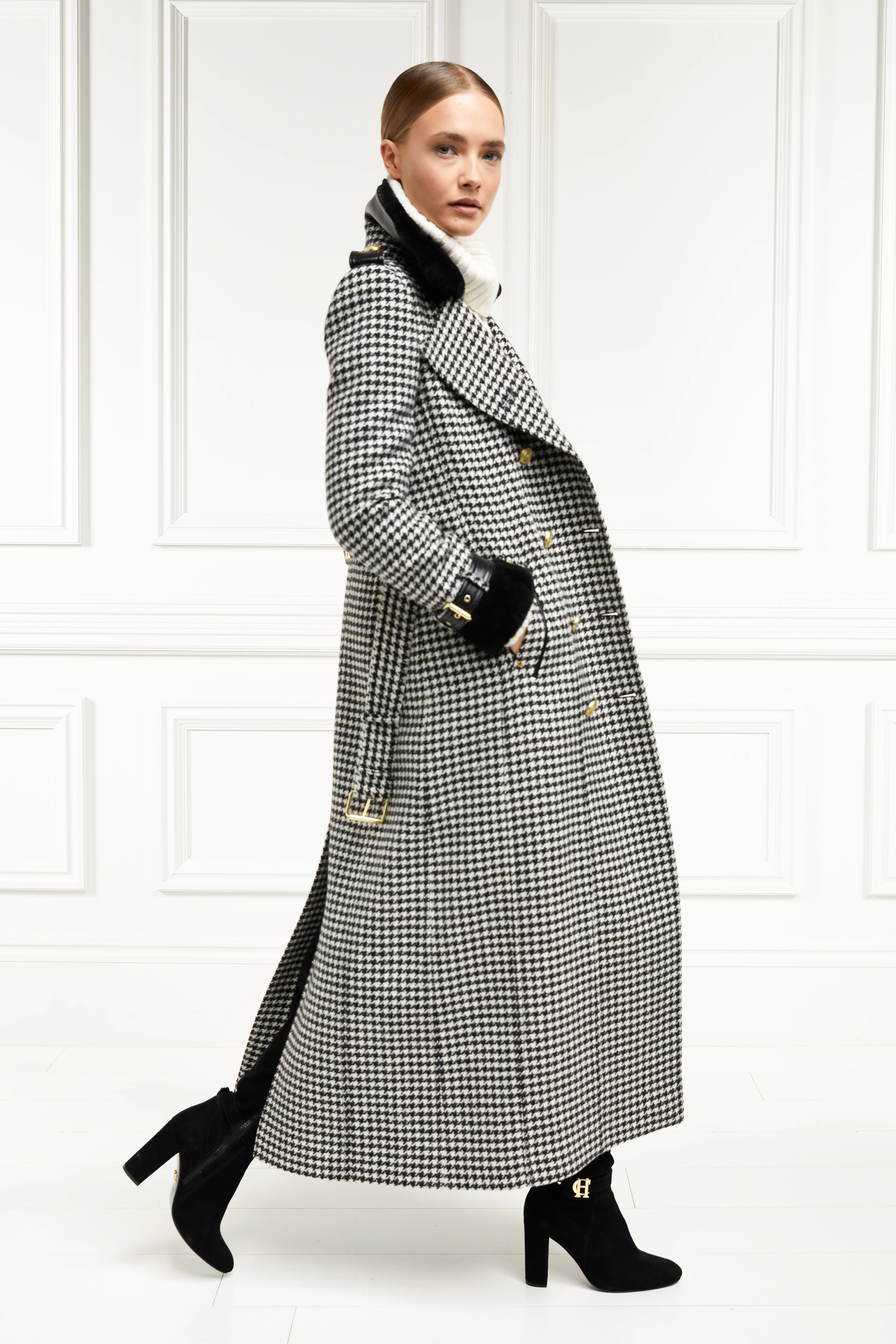 Gold Label Trench (Houndstooth) - Image 2